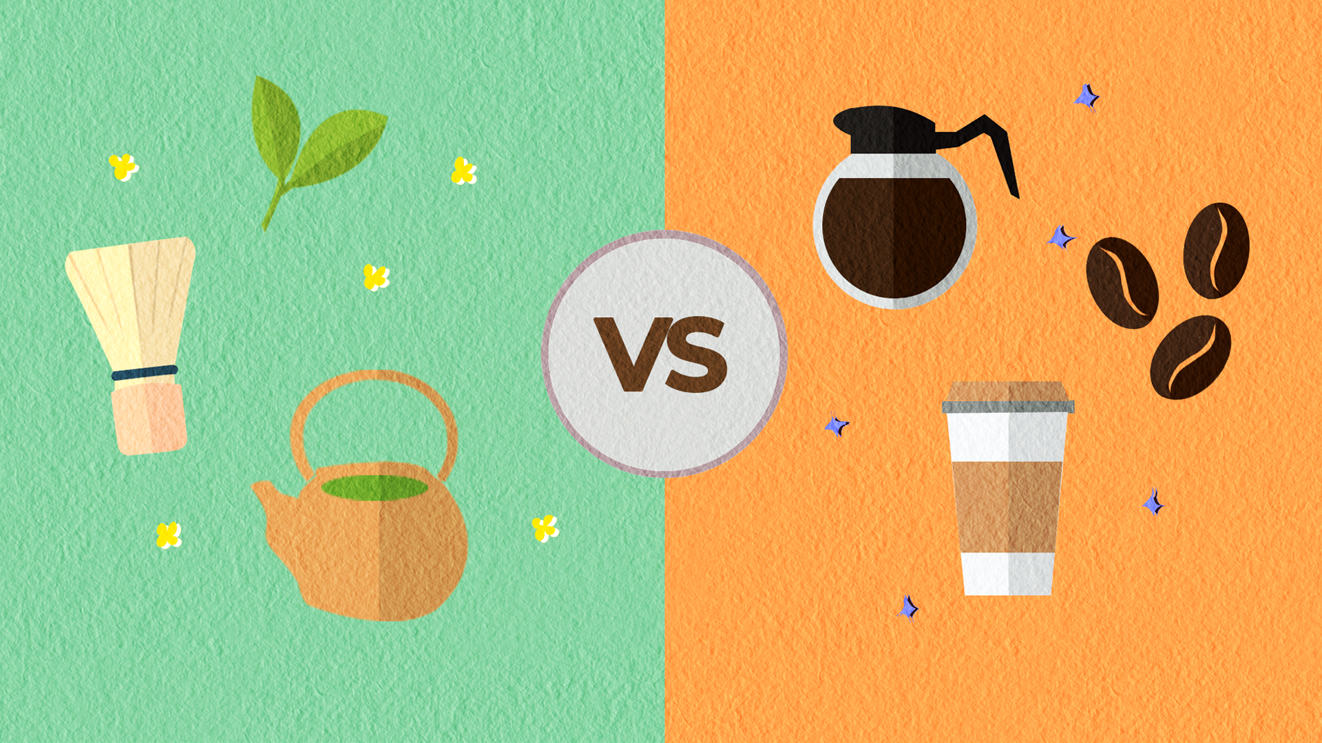 Coffee vs Matcha Tea Caffeine