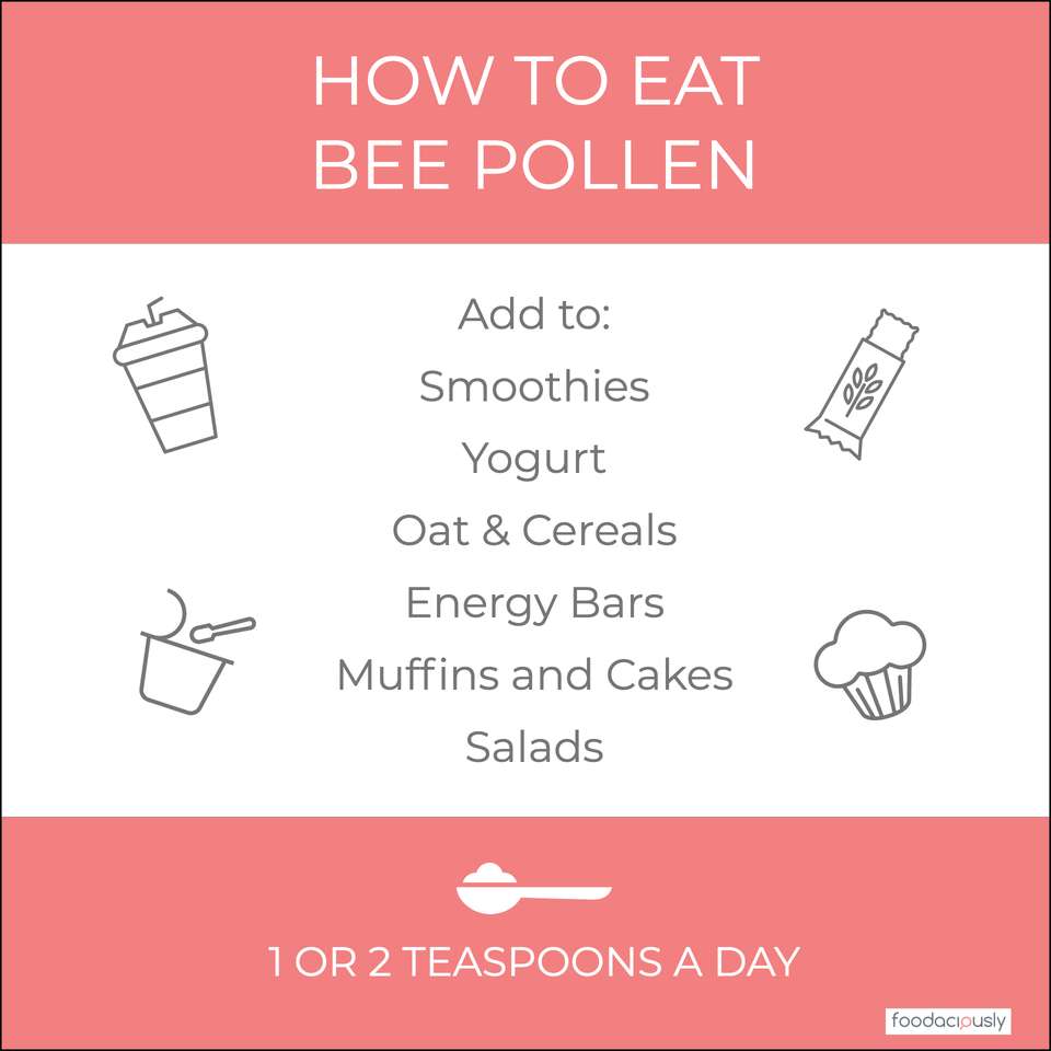 5 Easy Bee Pollen Recipes | Foodaciously