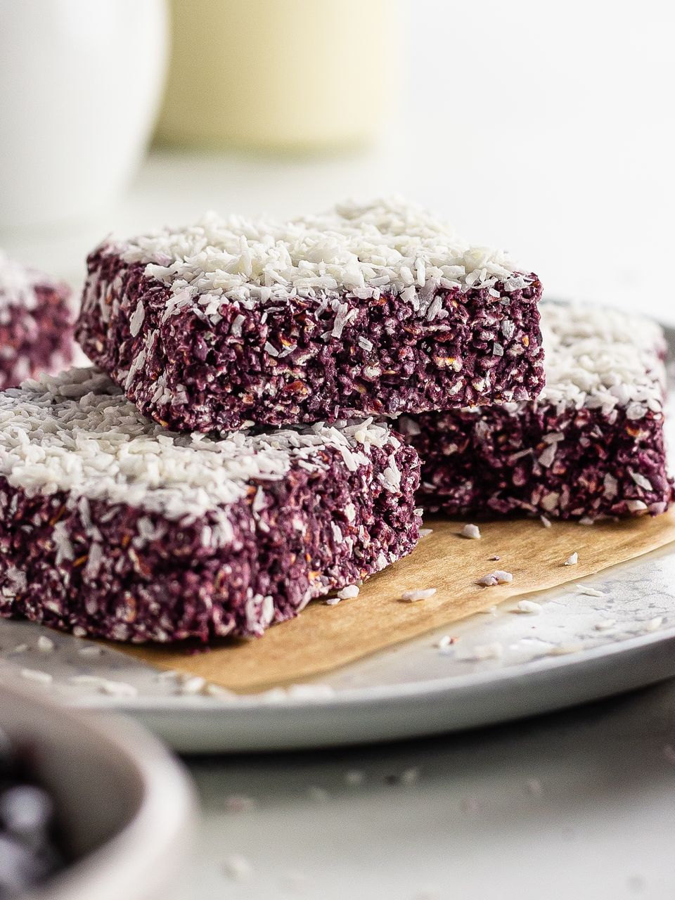 Healthy Cherry Coconut Flapjacks Recipe Foodaciously