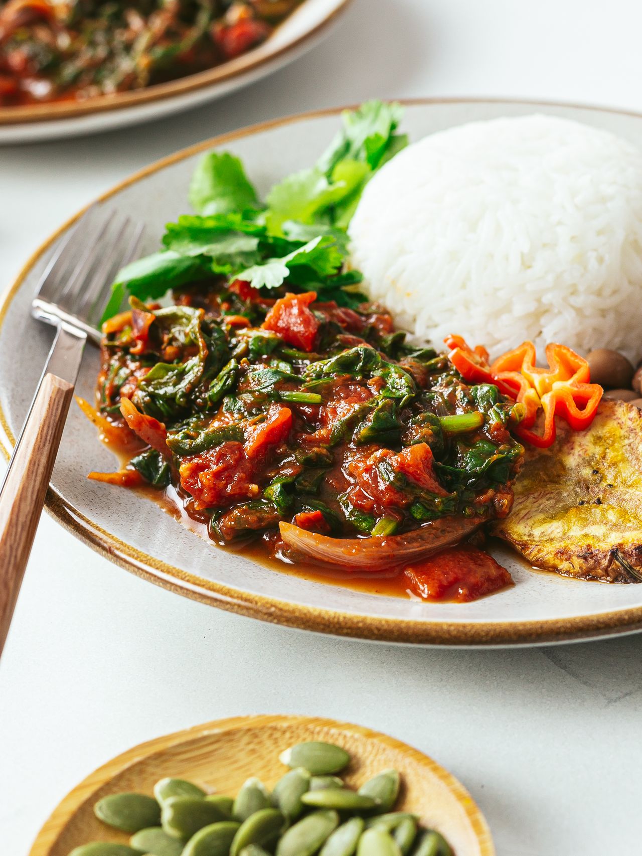 Ghanaian Spinach Stew (Vegan Recipe) Foodaciously