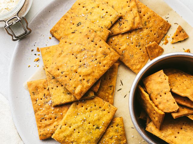 Gluten-Free Chickpea Crackers Recipe for Healthy Snacking | Foodaciously