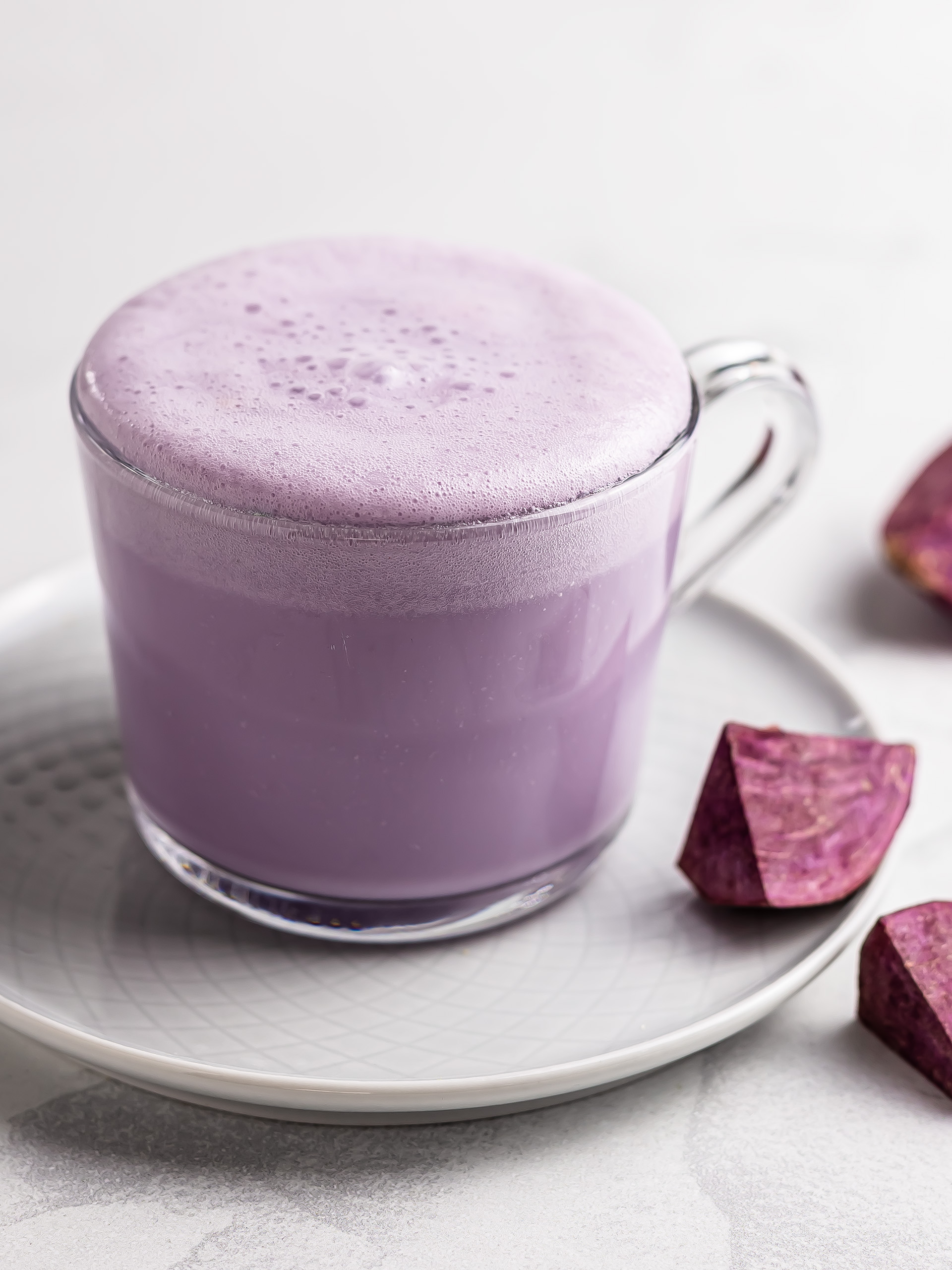 Vegan Ube (Purple Yam) Latte