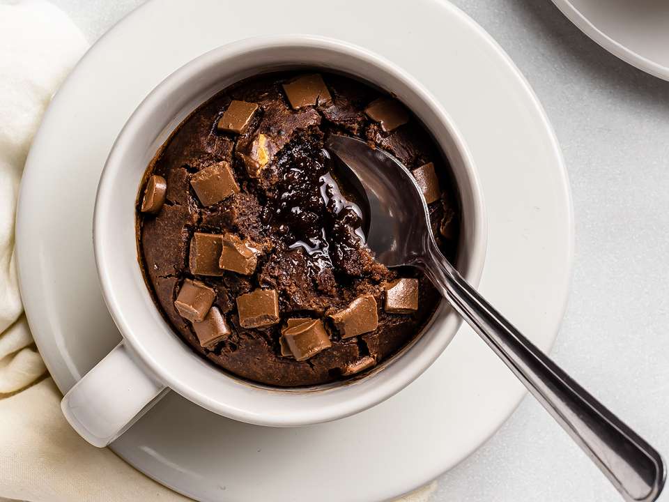 Vegan Mug Brownie (with oven option) | Foodaciously