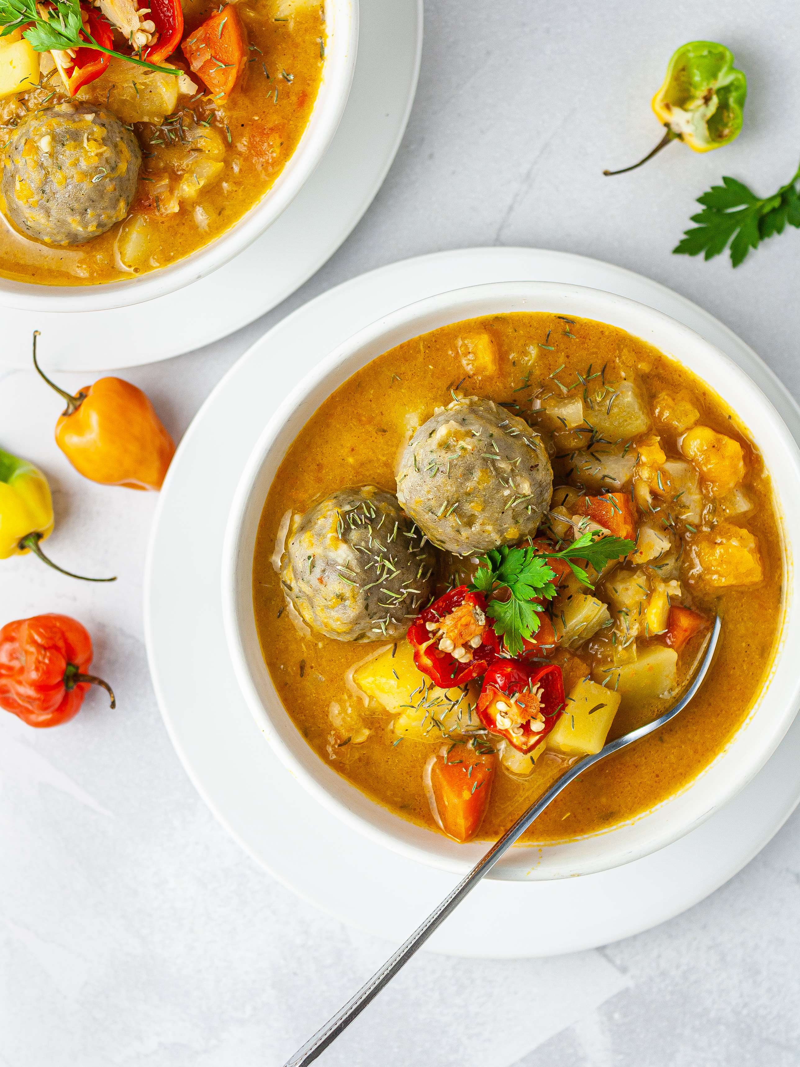 Jamaican Vegetable Soup Recipe