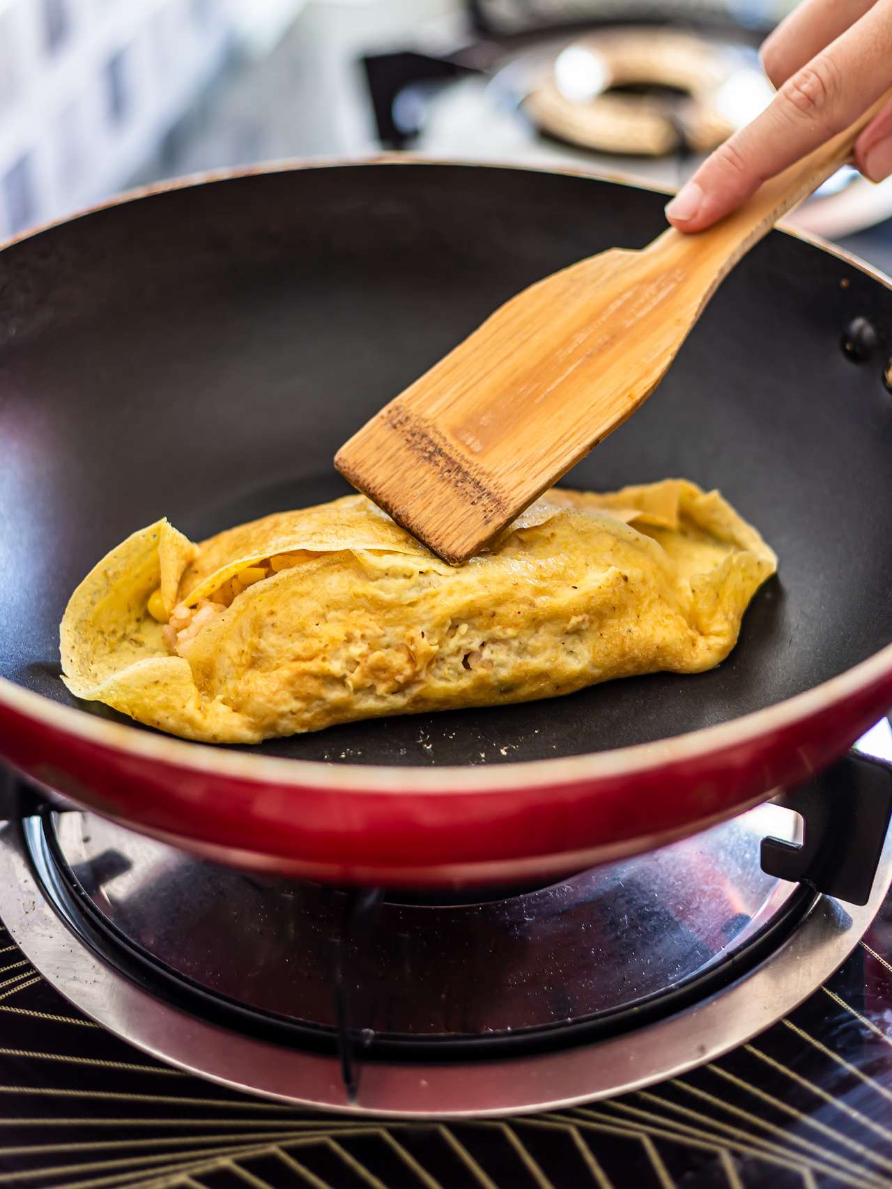 Vegan Omurice with Silken Tofu Omelette Foodaciously