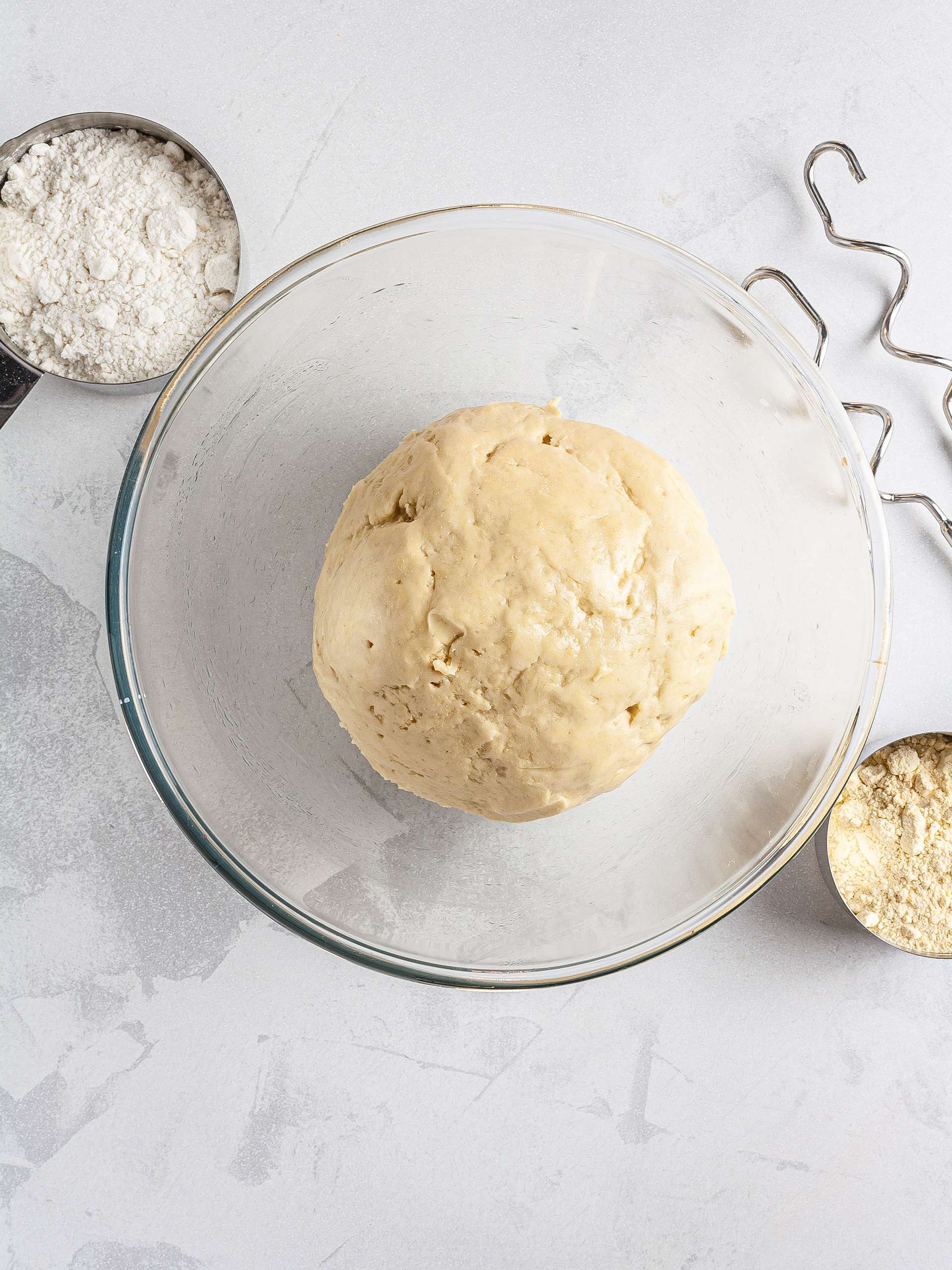 Croissant dough with gluten-free flour