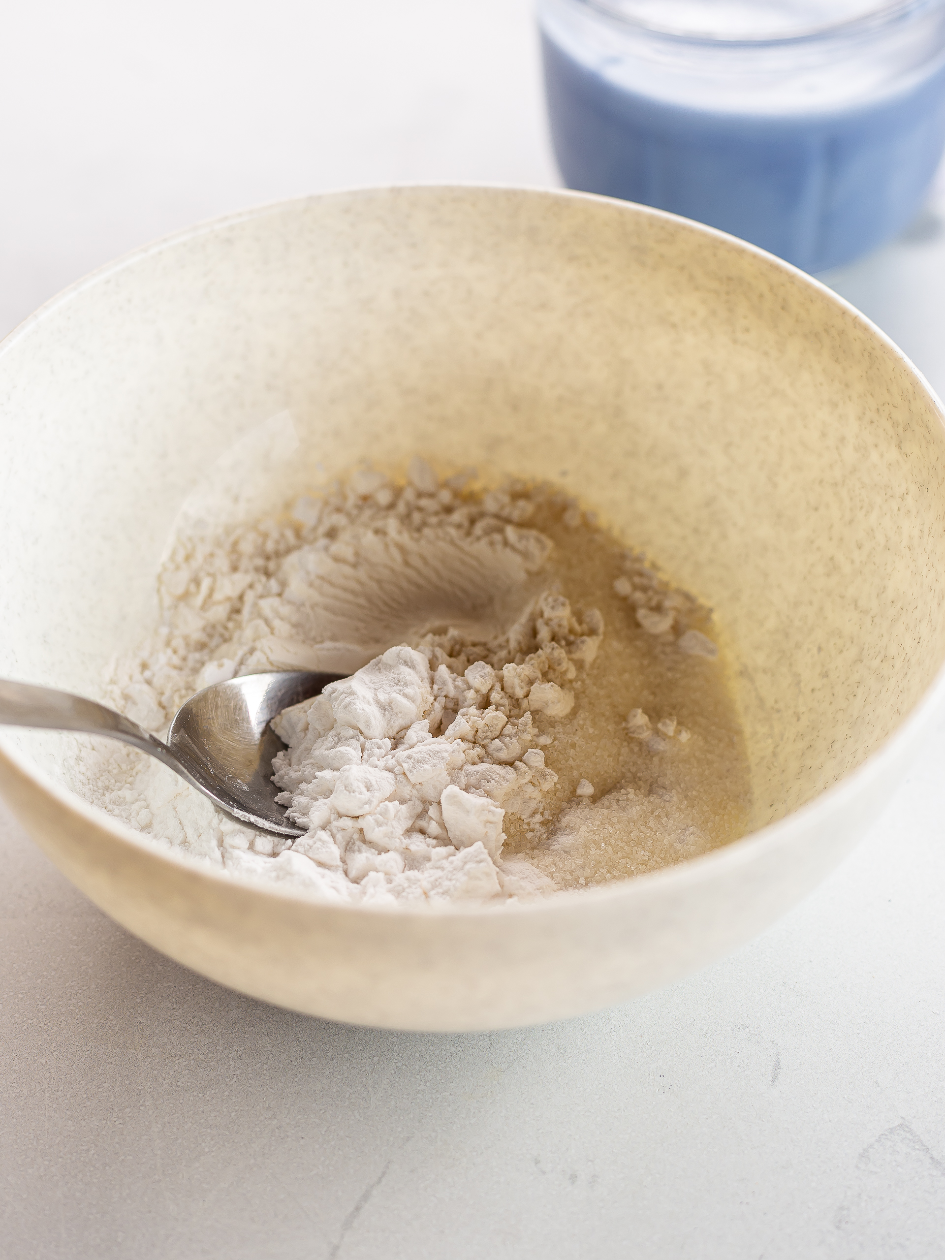 flour and sugar mix for pancake batter