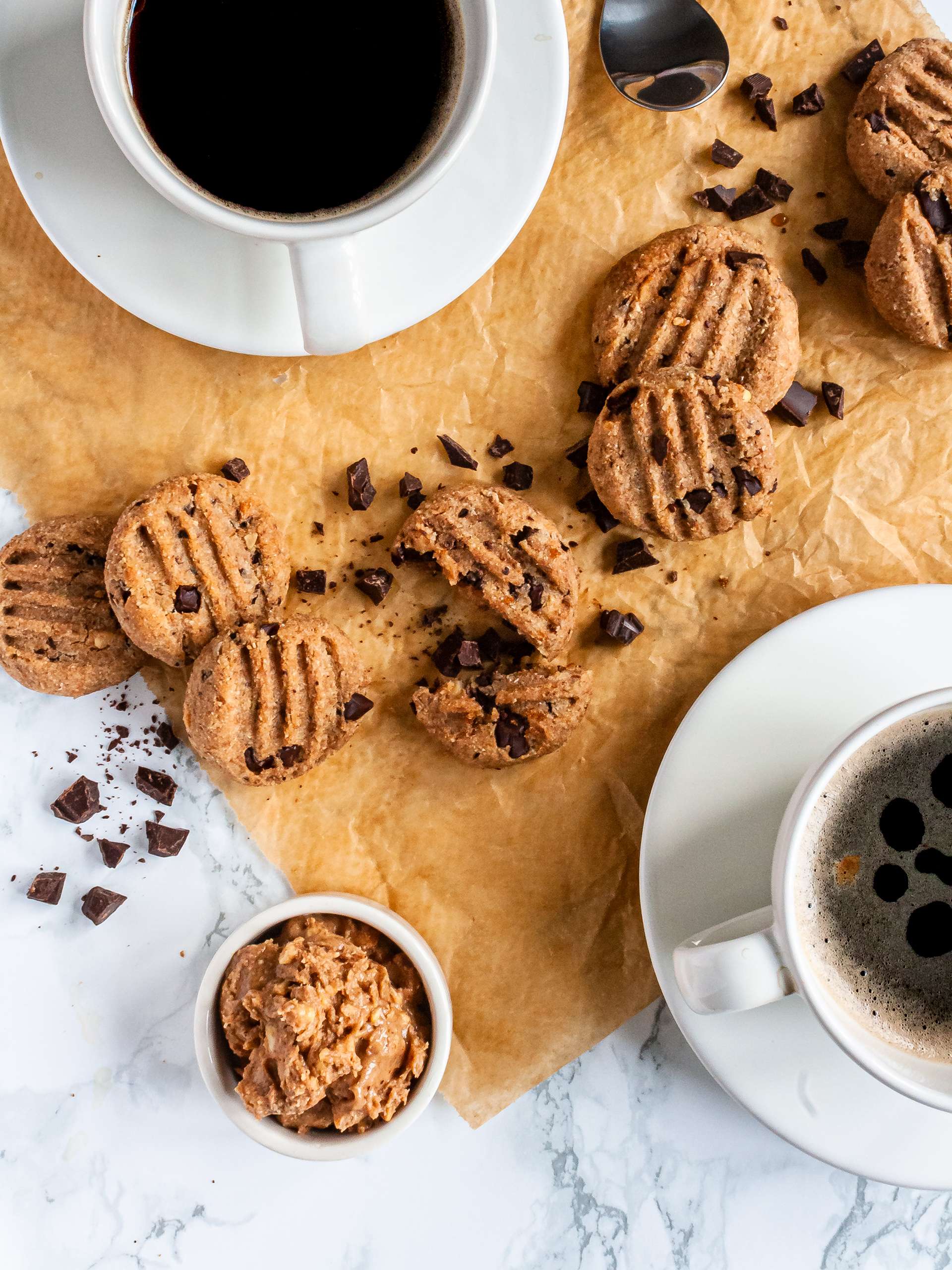 Vegan Peanut Butter Chocolate Chip Cookies Recipe