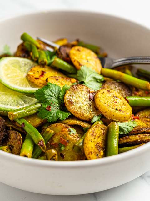 aloo beans sabzi