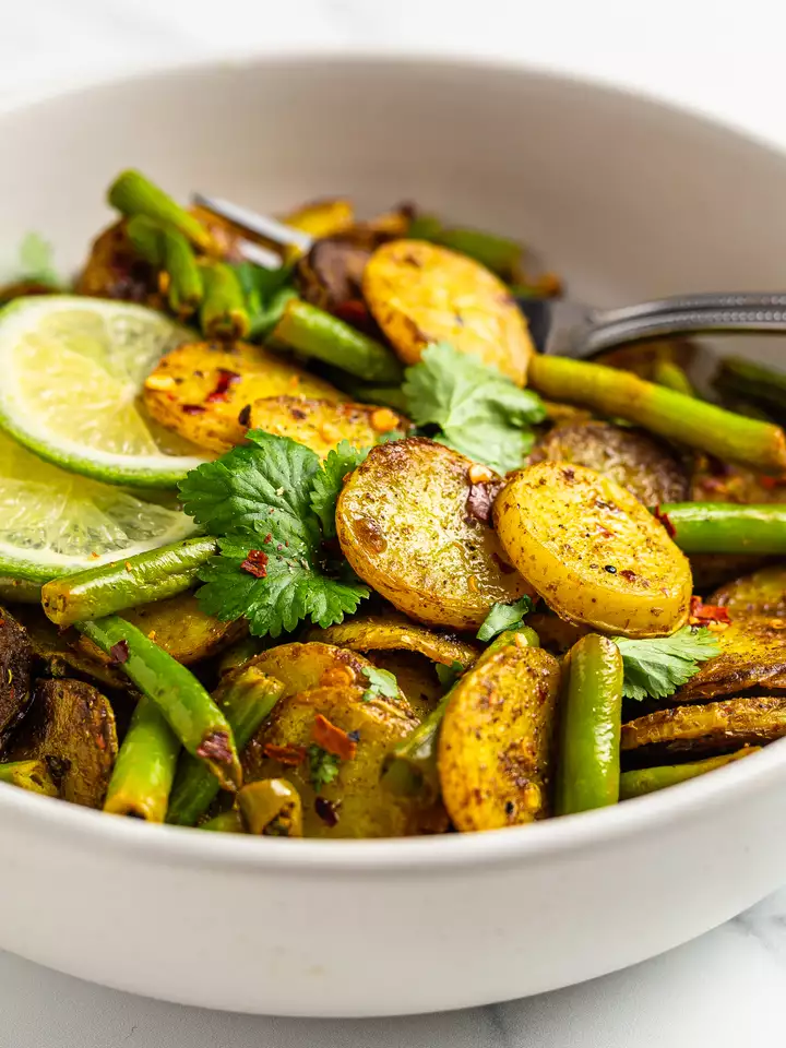 aloo beans sabzi