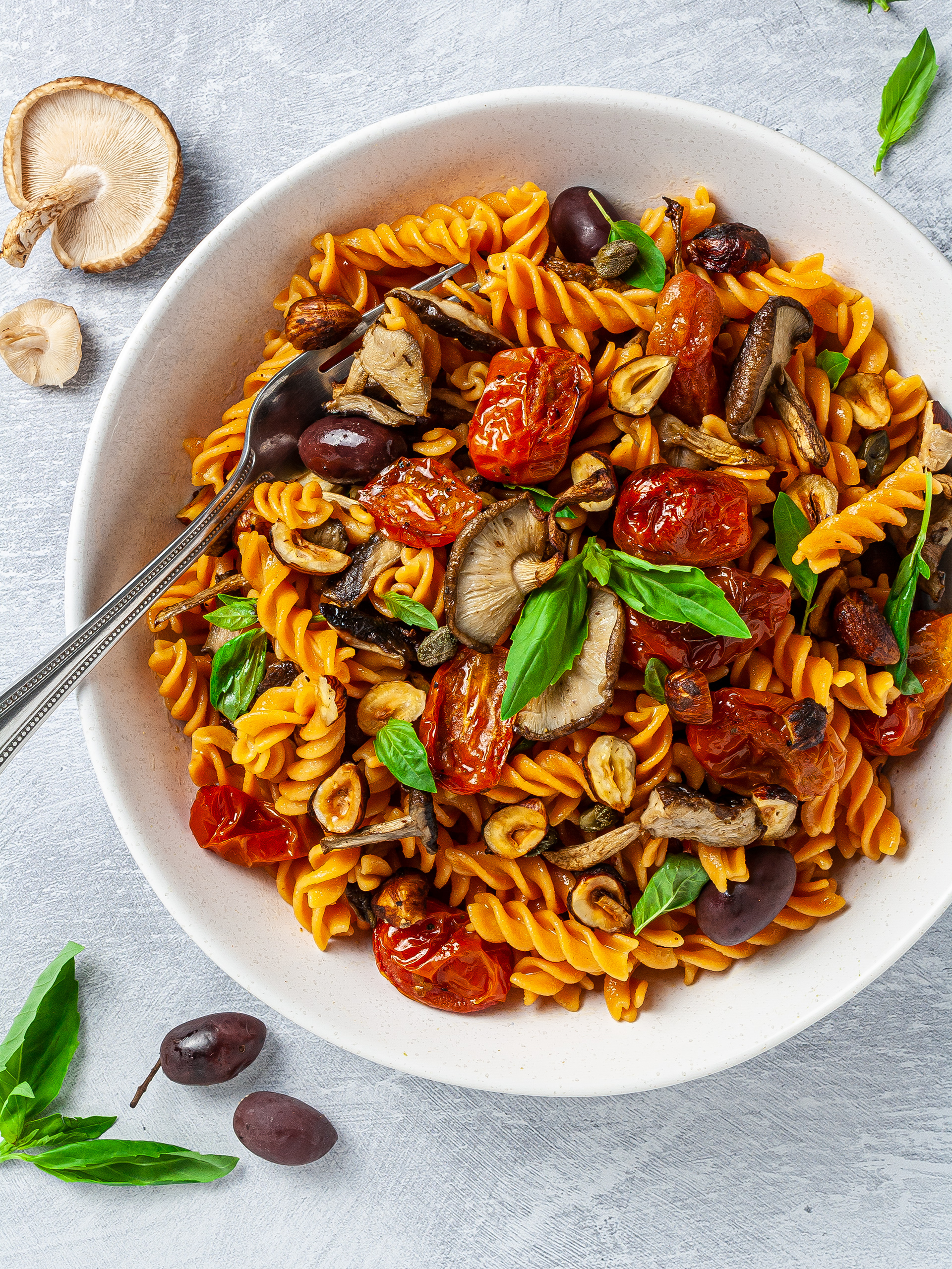 Gluten-Free Red Lentil Pasta Salad Recipe