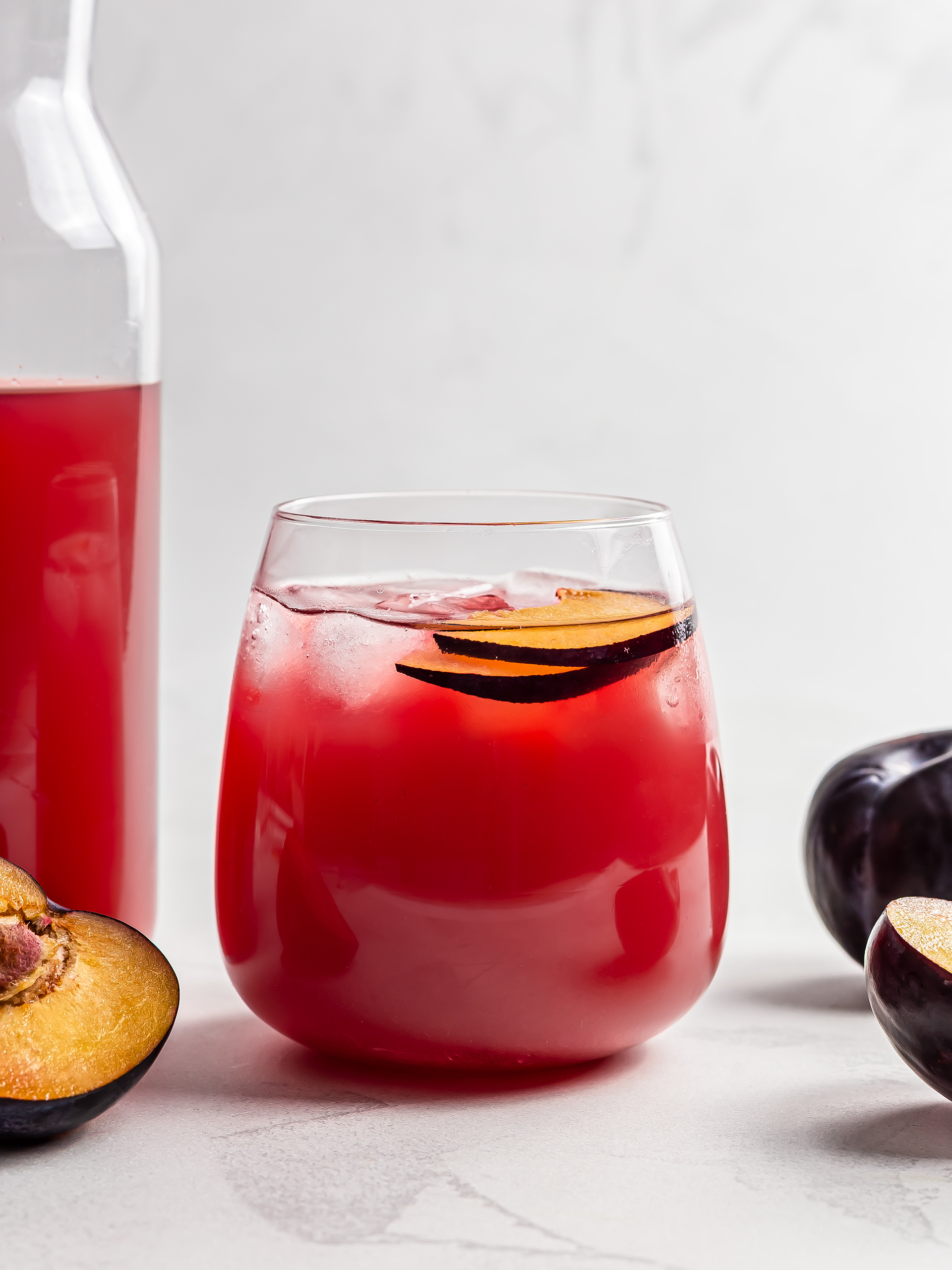 Plum Juice (Sugar-Free, No Juicer)