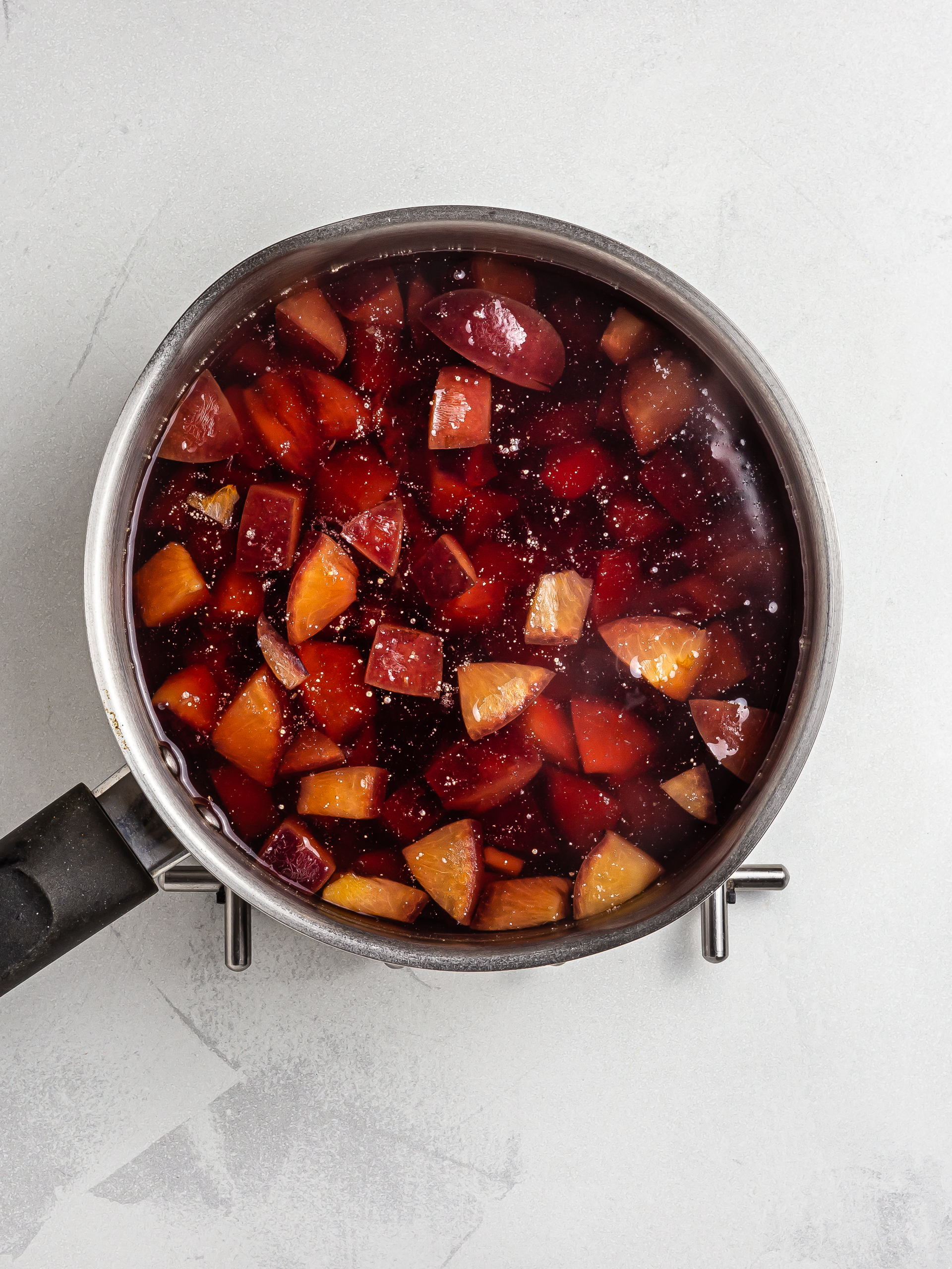 stewed plums