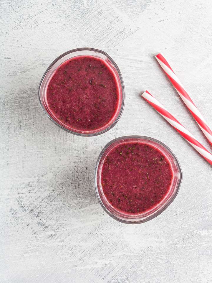 Beet and Kale Smoothie Recipe Foodaciously
