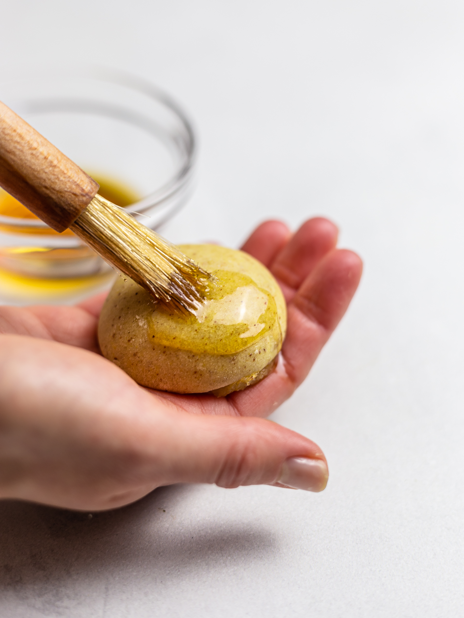 pineapple jam cookie glazed with maple