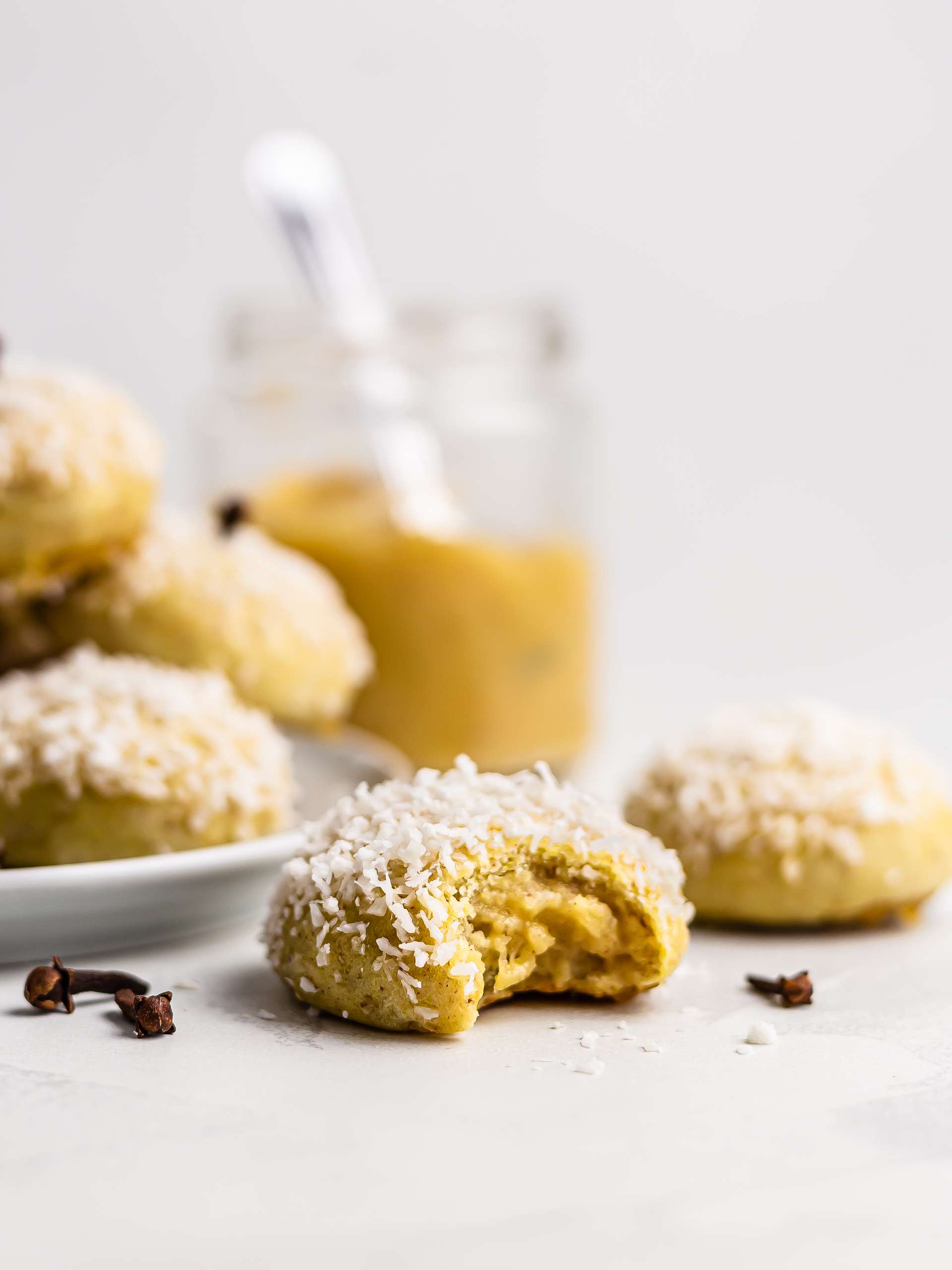 {Sugar-Free, Vegan} Kue Nastar Pineapple Cookies
