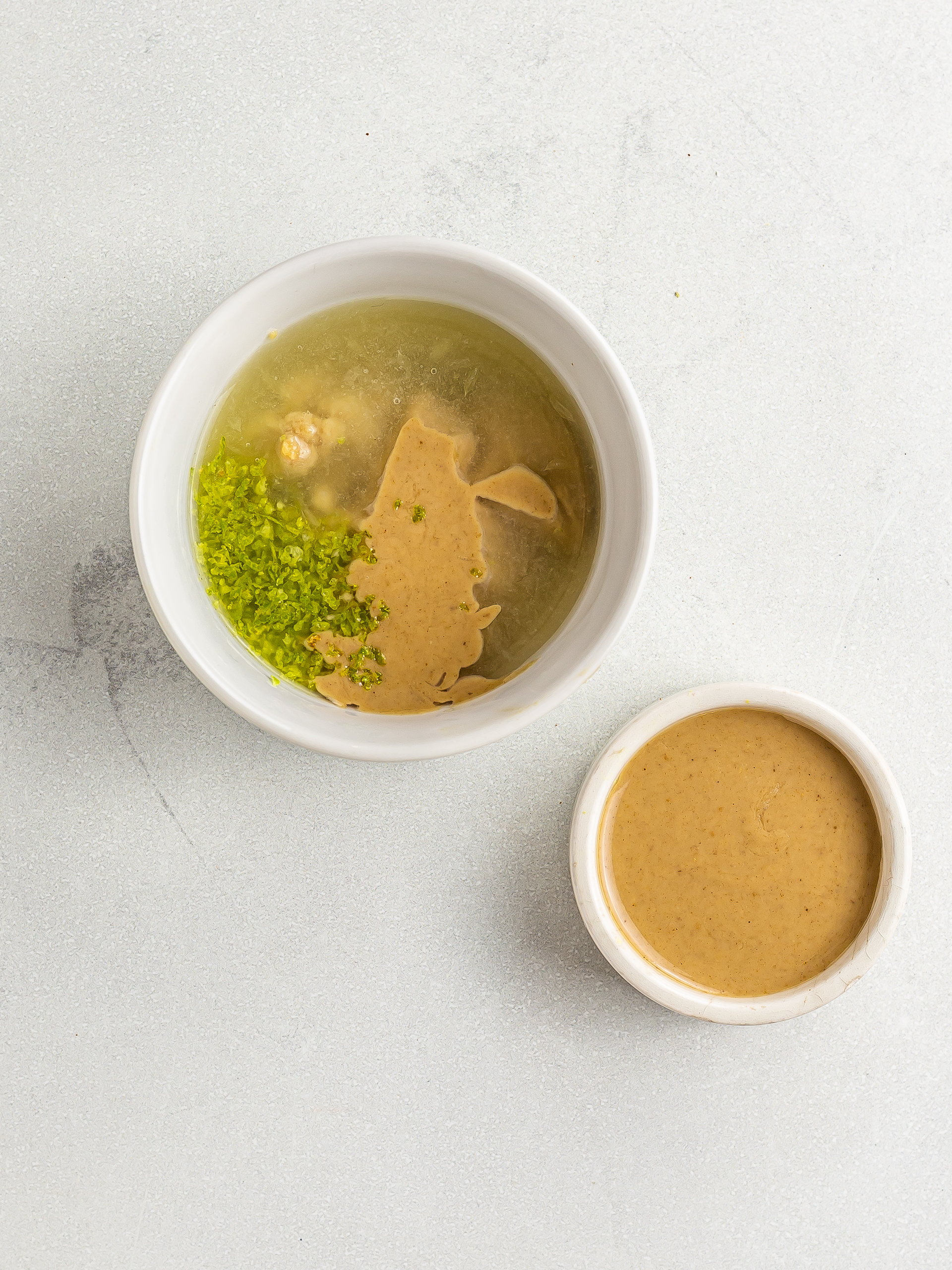 lime juice dressing with tahini