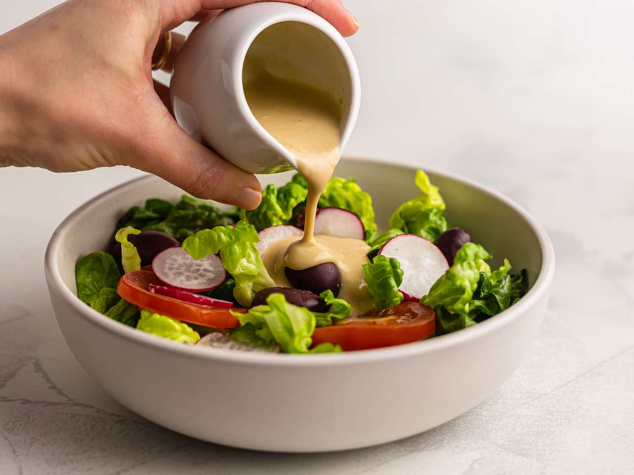 Tahini Lime Dressing Recipe | Foodaciously