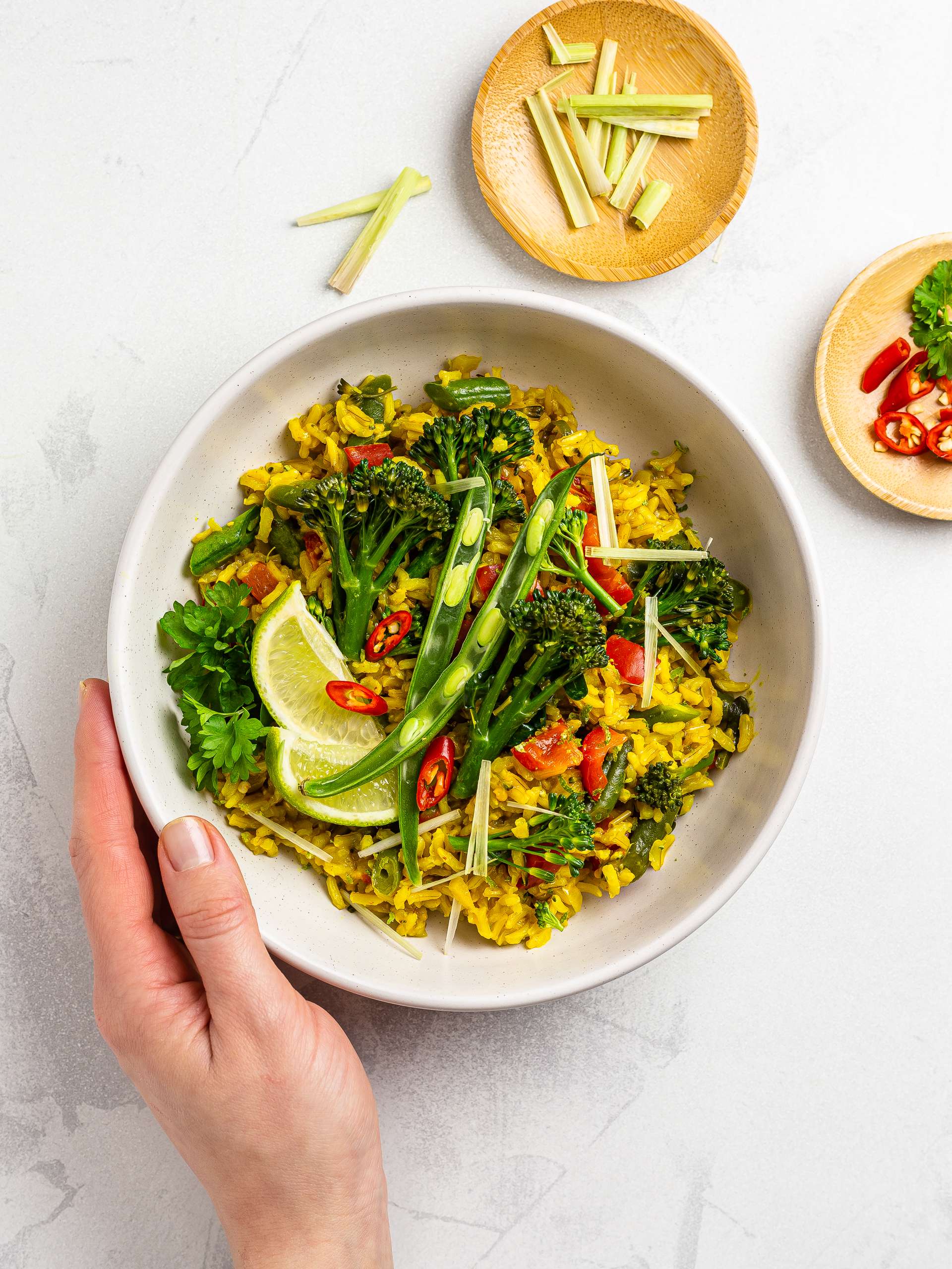 Thai Green Bean Pilaf Rice