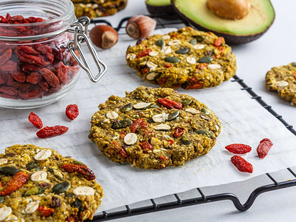 {Gluten-Free, Sugar-Free} Vegan Avocado Cookies | Foodaciously