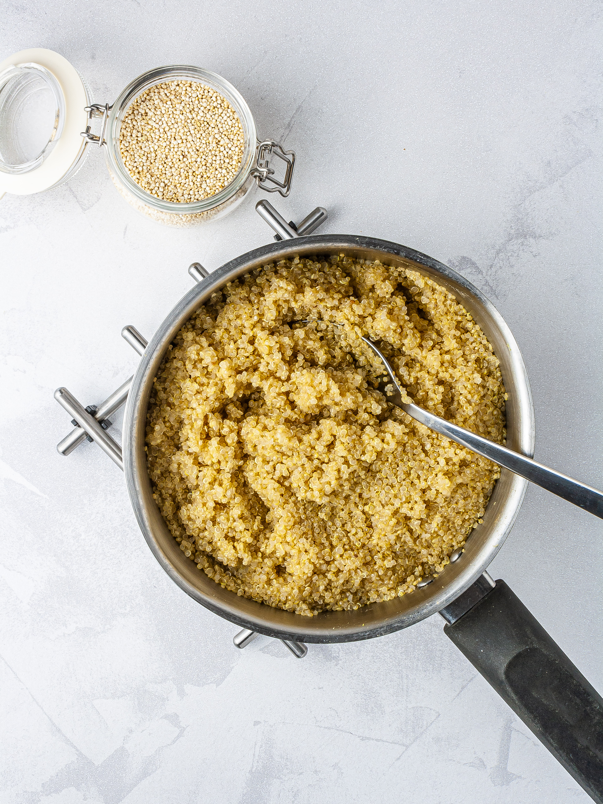 Cooked quinoa