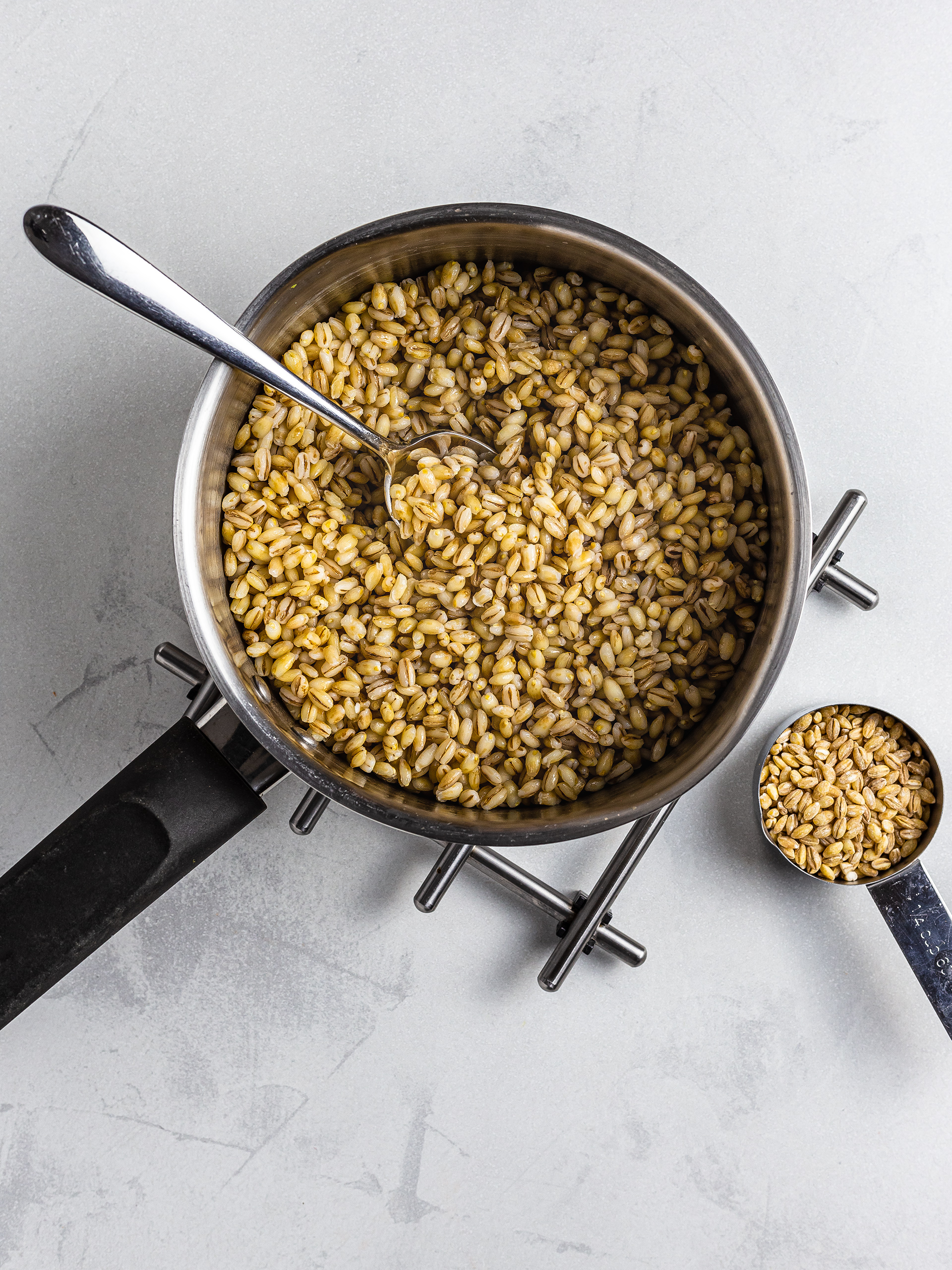 Cooked pearl barley