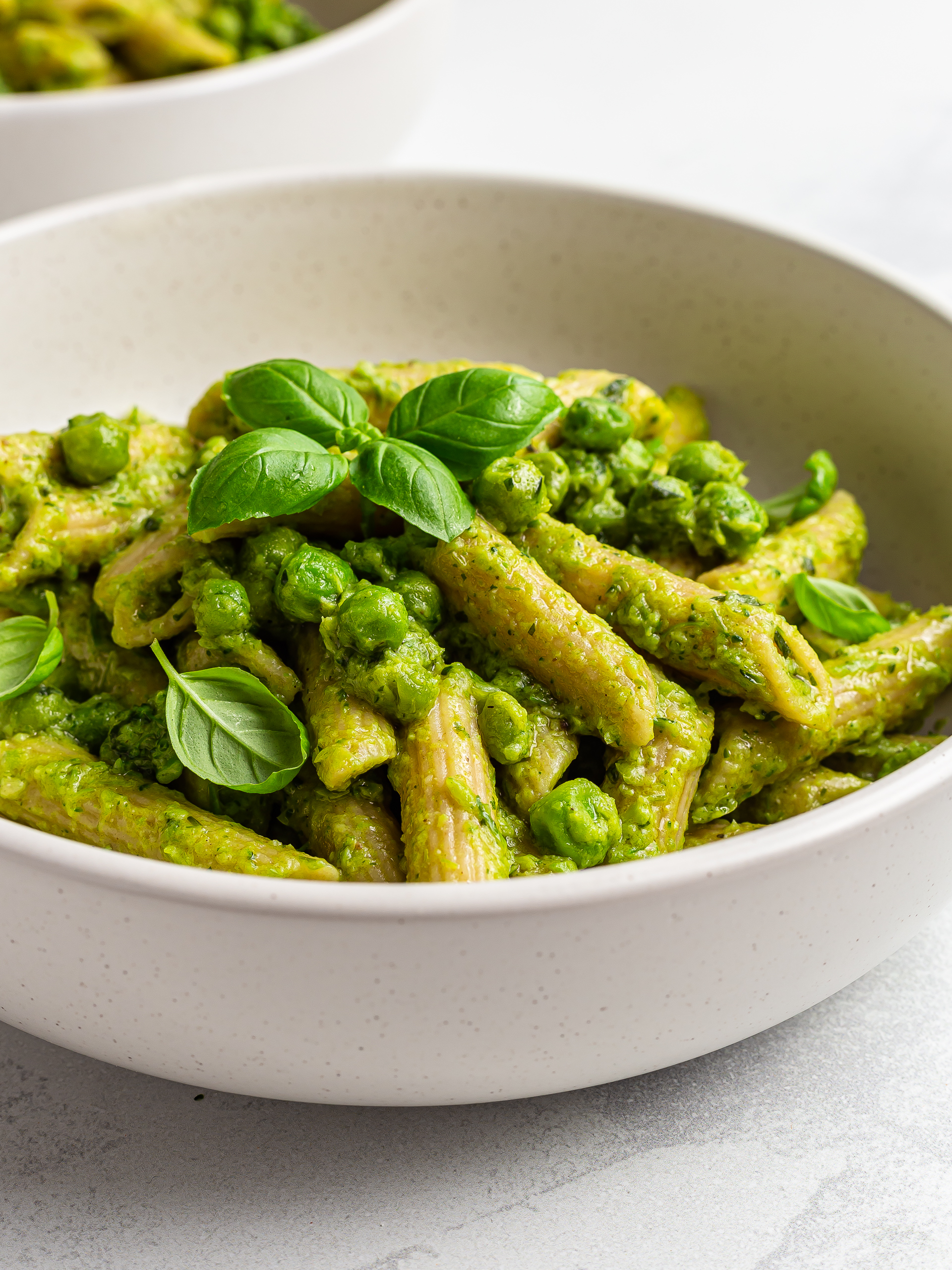 High-Fibre Pasta with Green Peas Recipe