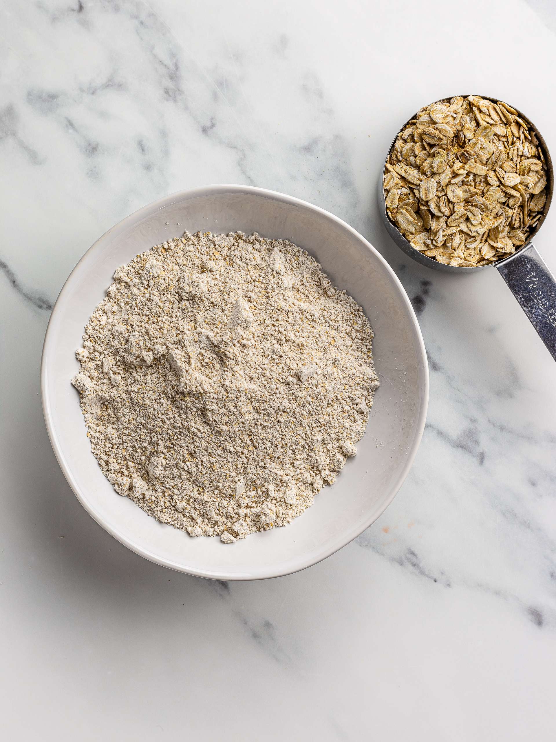 homemade oat flour