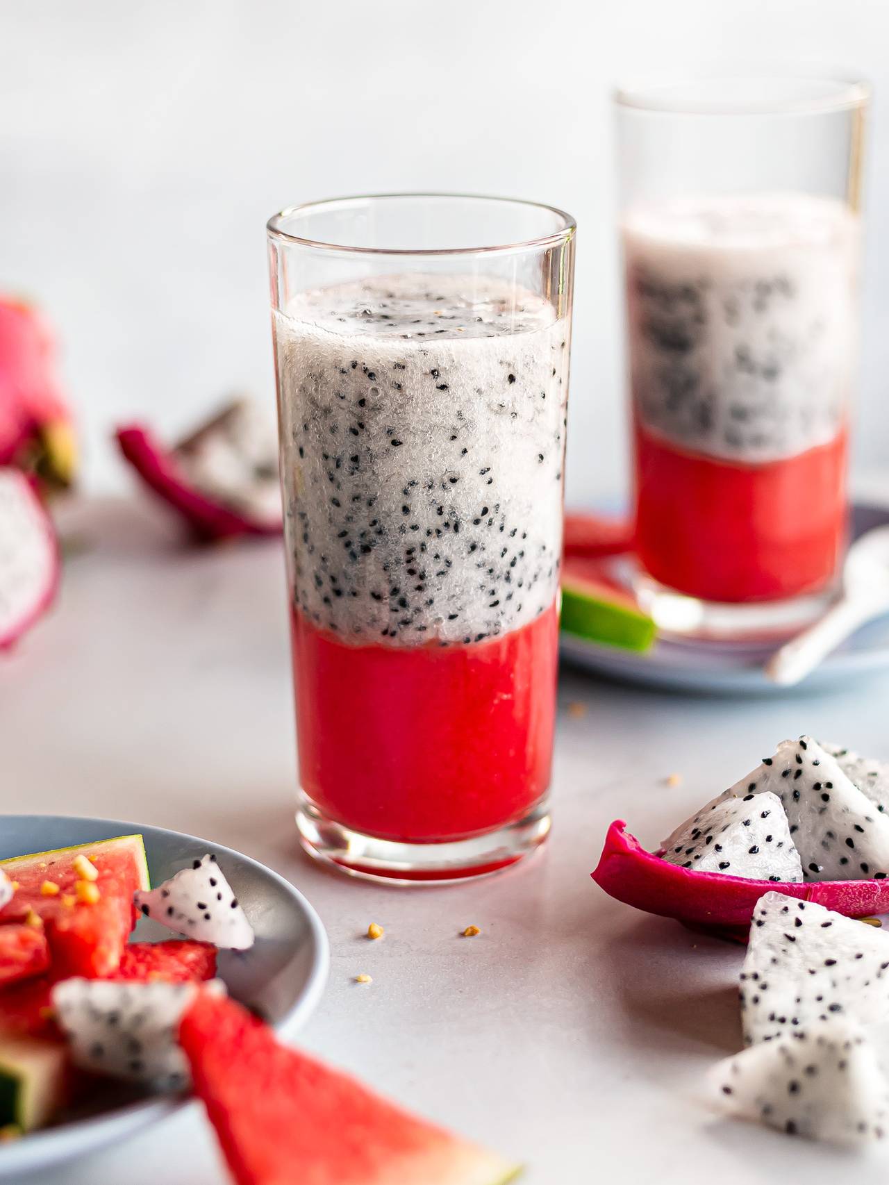 Dragon Fruit Watermelon Refresher