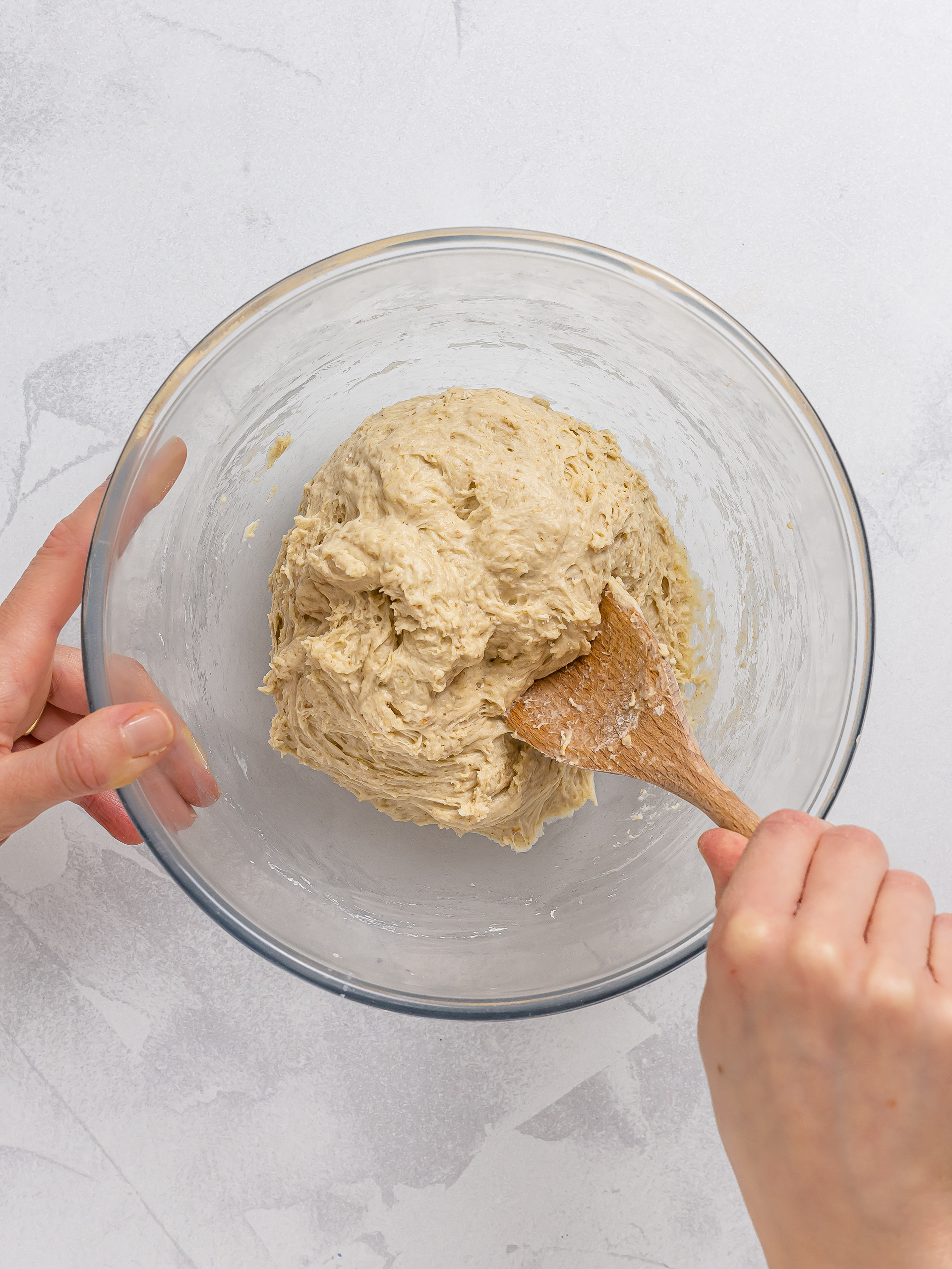 sourdough naan dough