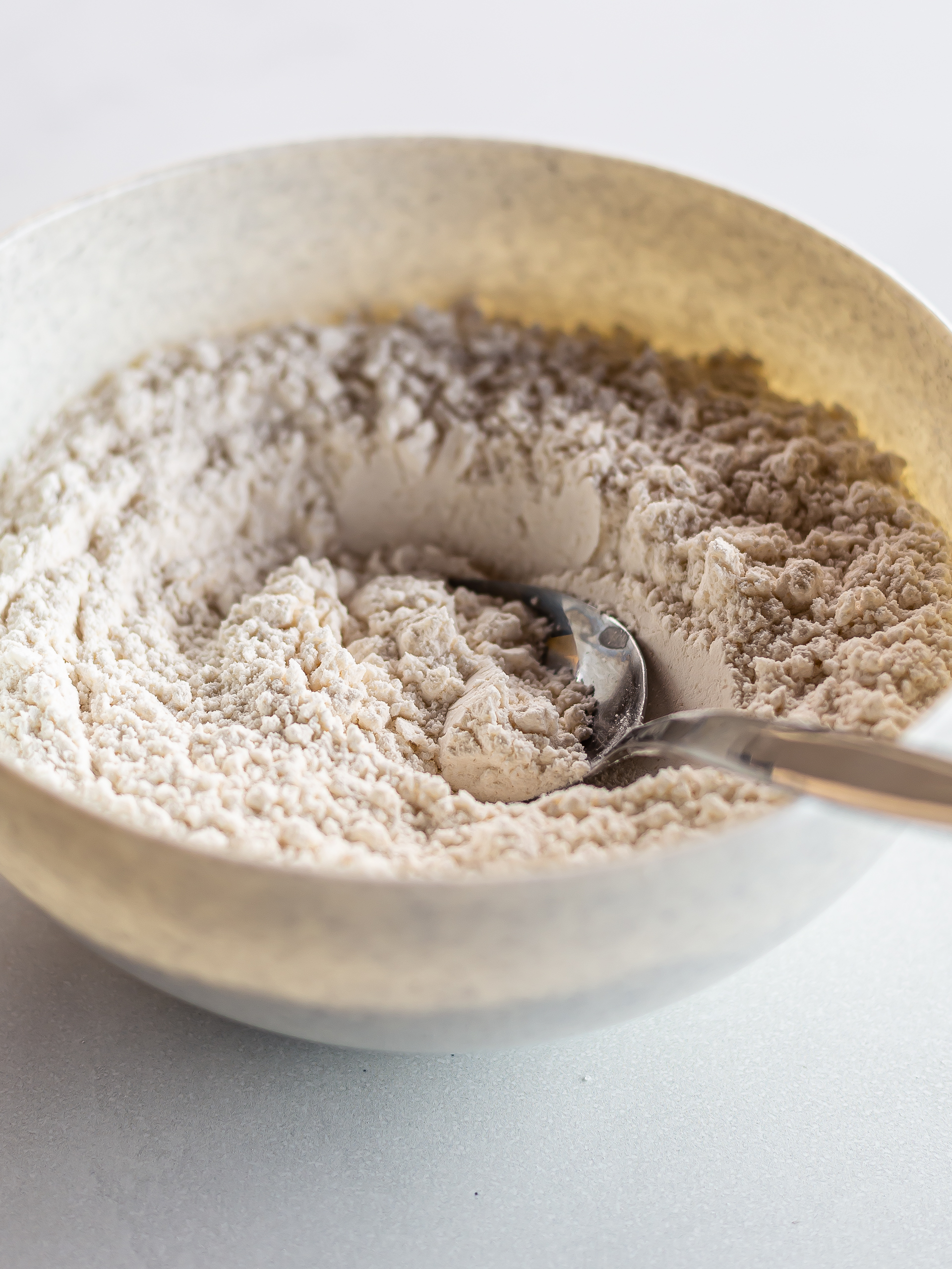 cake dry ingredients in a bowl