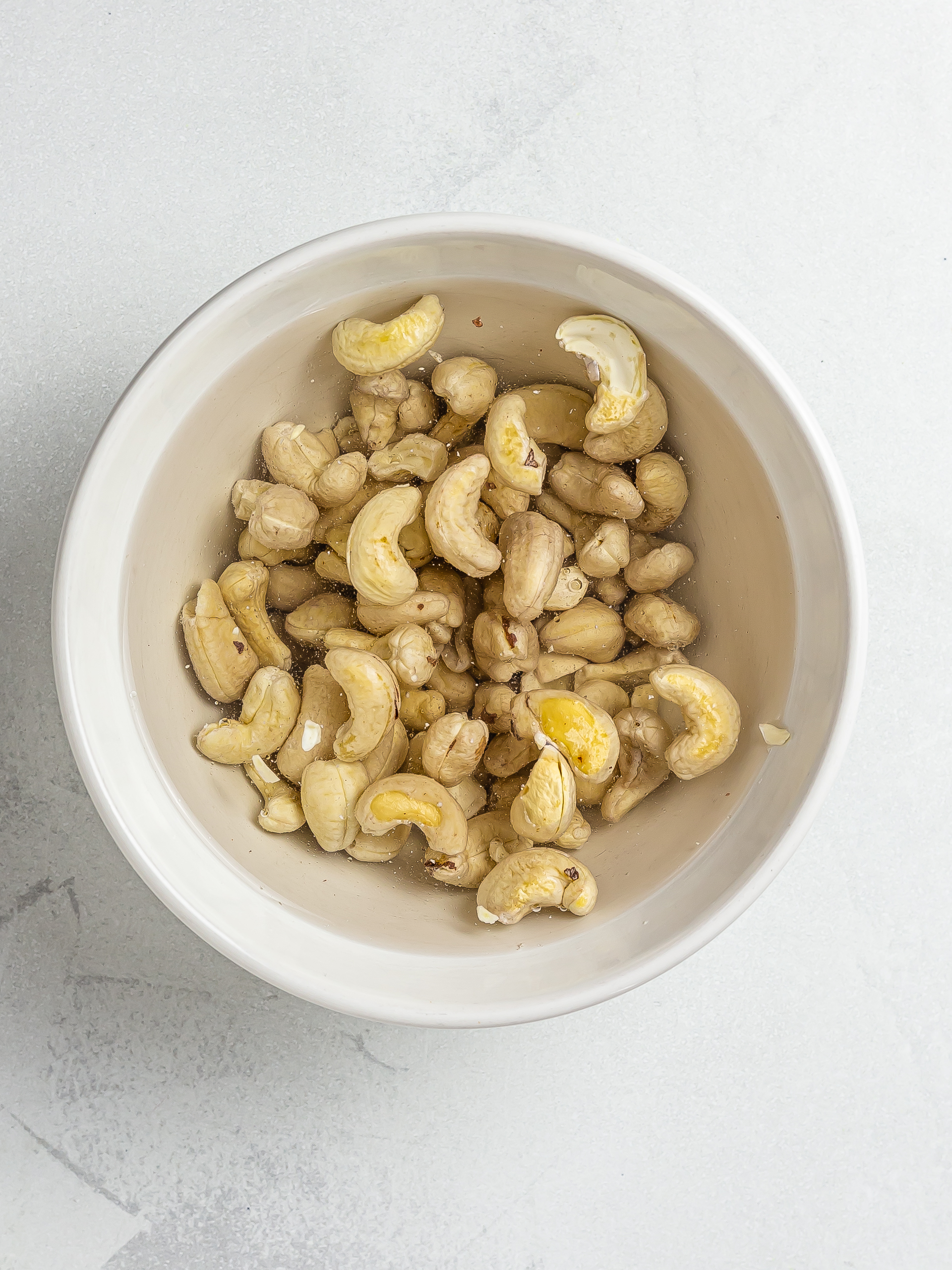 soaked cashews