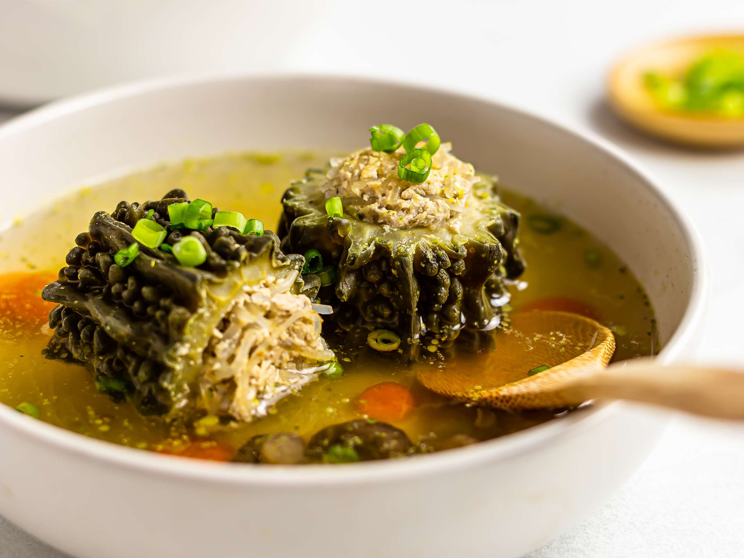 vegan-stuffed-bitter-melon-soup-karinokada