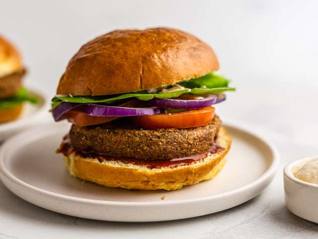 Vegan Jackfruit Burger Patties | Foodaciously