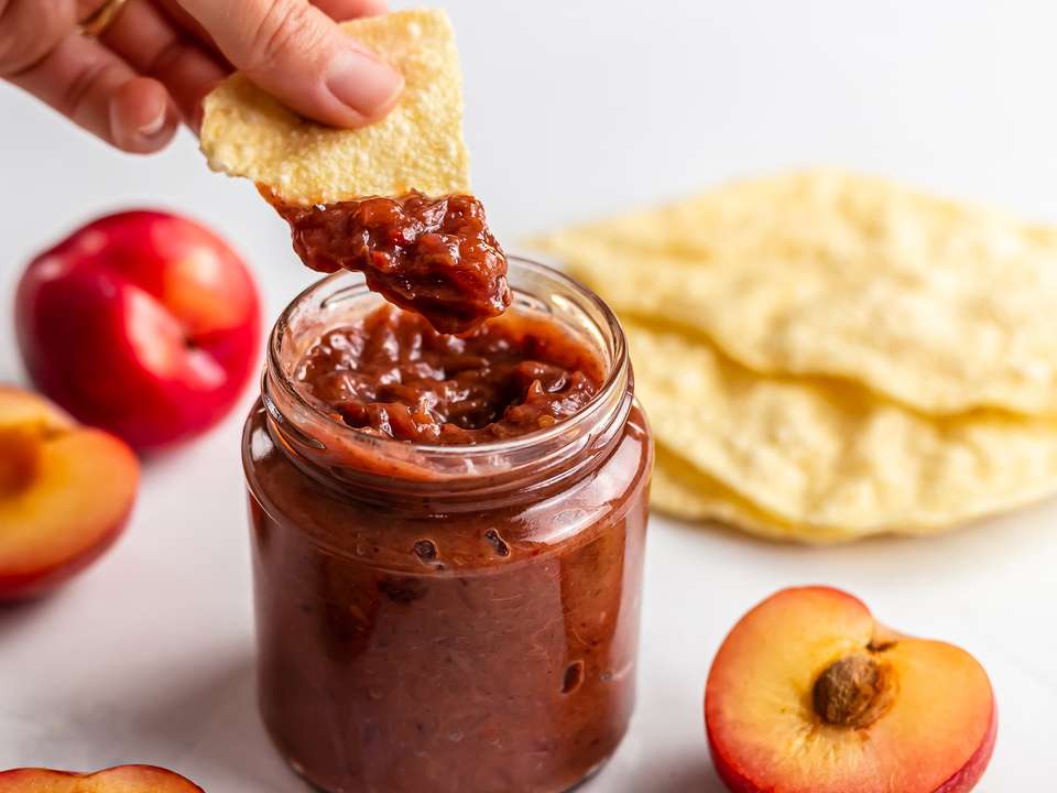 Aloo Bukhara (Plum) Chutney with Chillies | Foodaciously