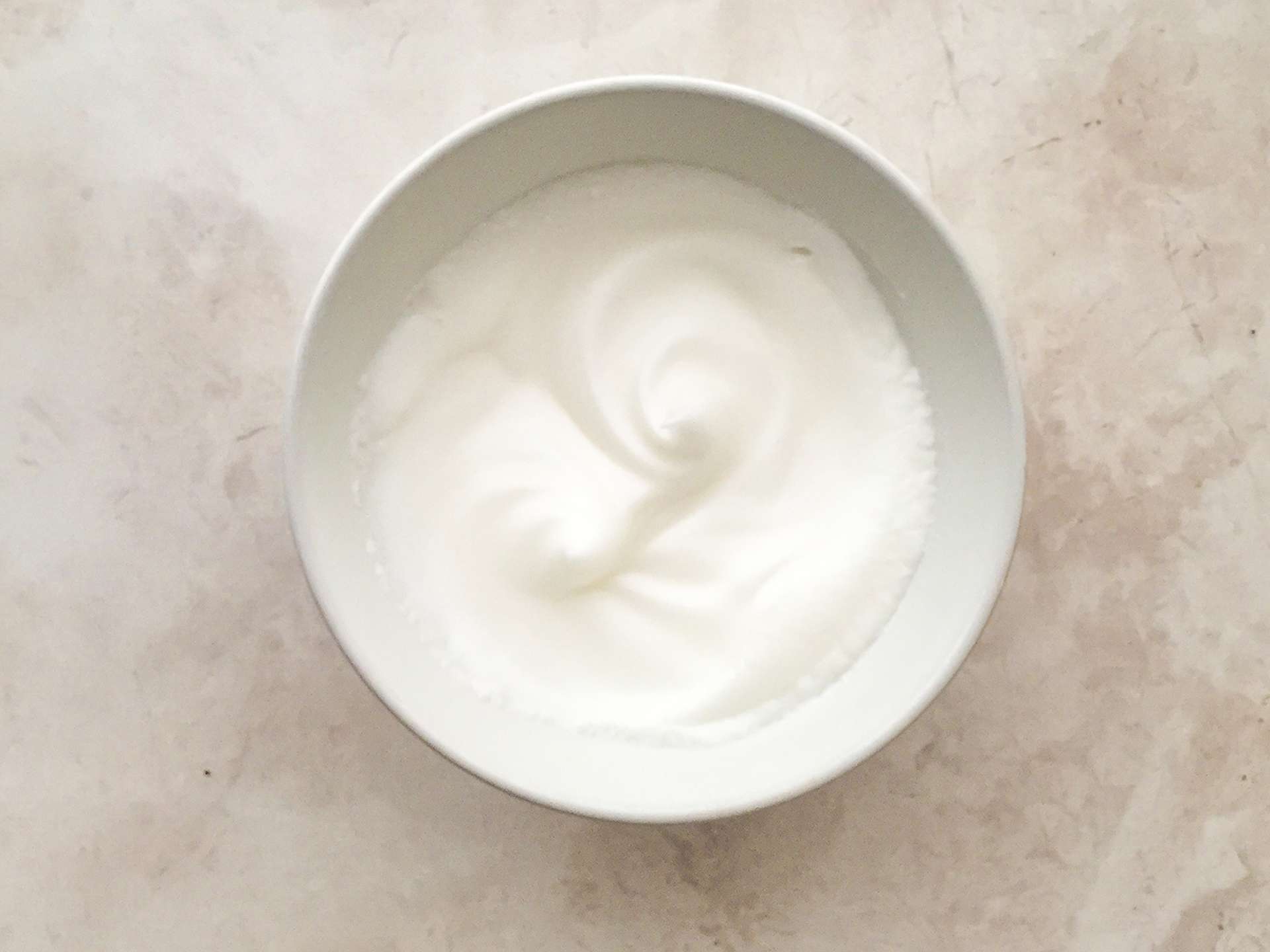 whipped egg whites