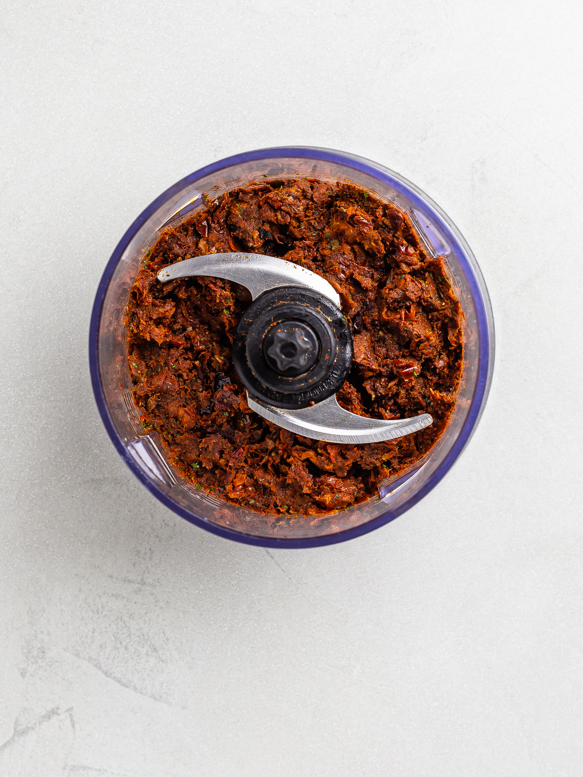 blended sundried tomato tapenade