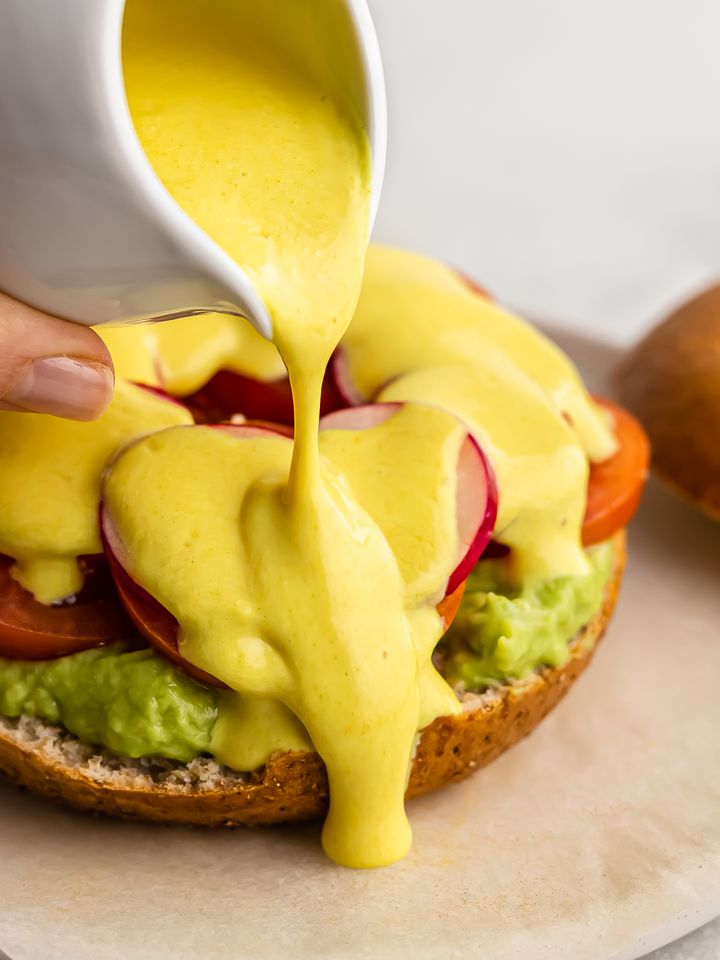 Cauliflower Scramble Vegan Scrambled Eggs, No Tofu Foodaciously