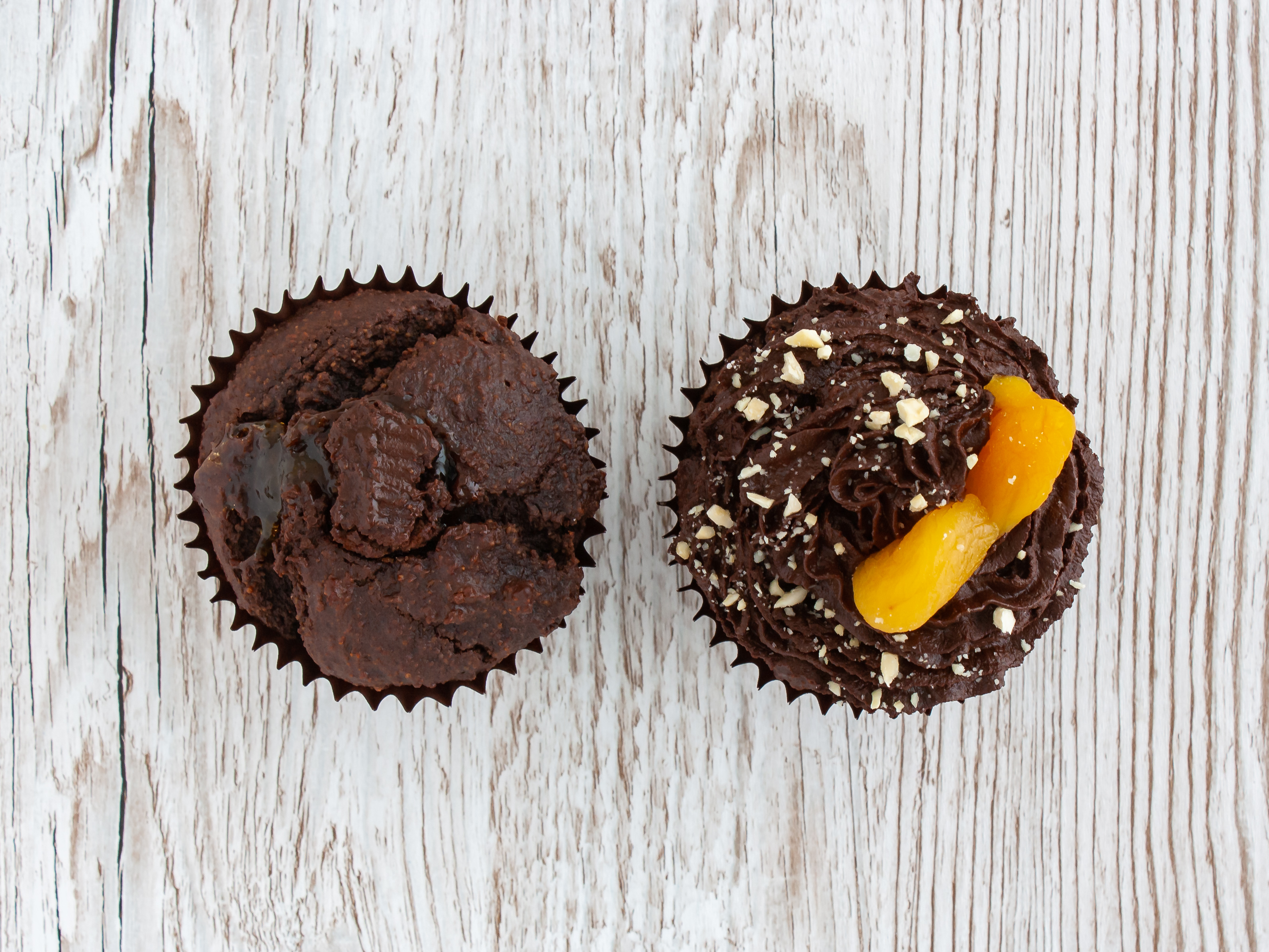 Step 5.2 of Gluten Free Vegan Chocolate Cupcakes with Apricot Jam Recipe