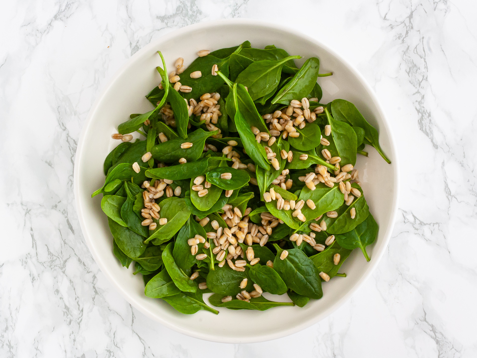 Step 2.1 of Pumpkin Spinach and Feta Salad Recipe