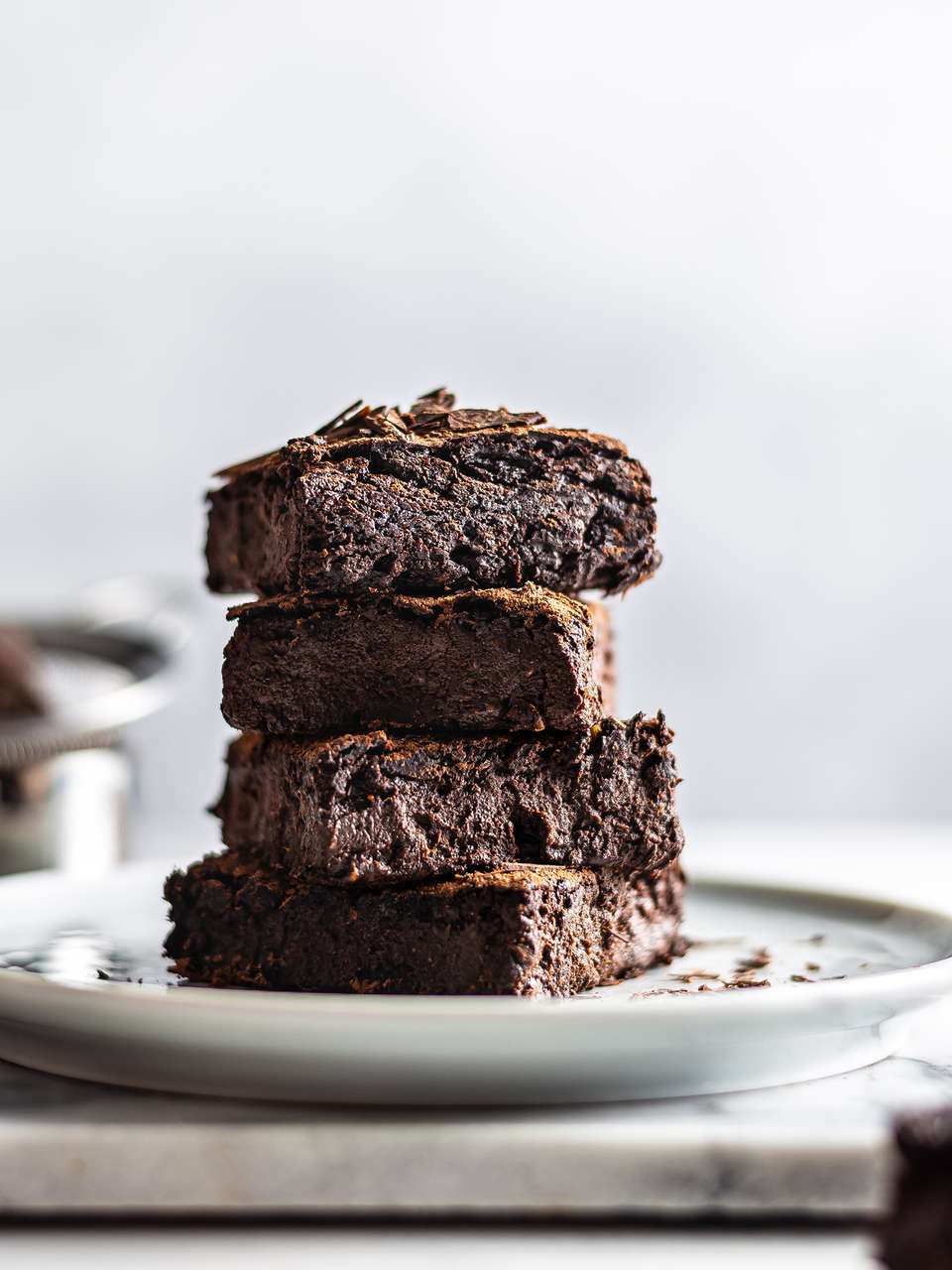 Silken Tofu Chocolate Mousse {LowFat, SugarFree} Foodaciously