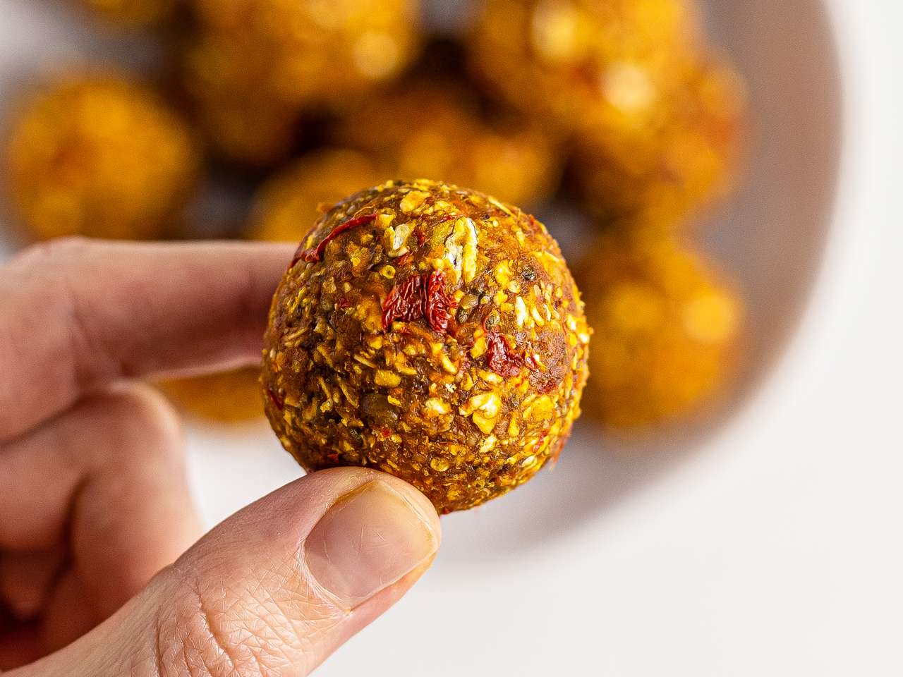 Raw Carrot Cake Energy Bites Recipe | Foodaciously