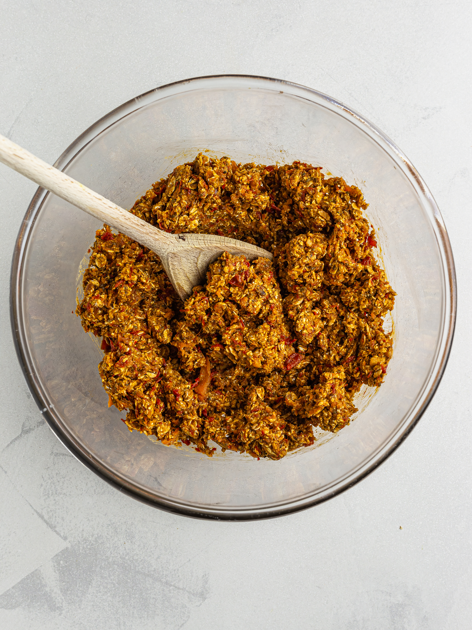 carrot cake energy balls dough