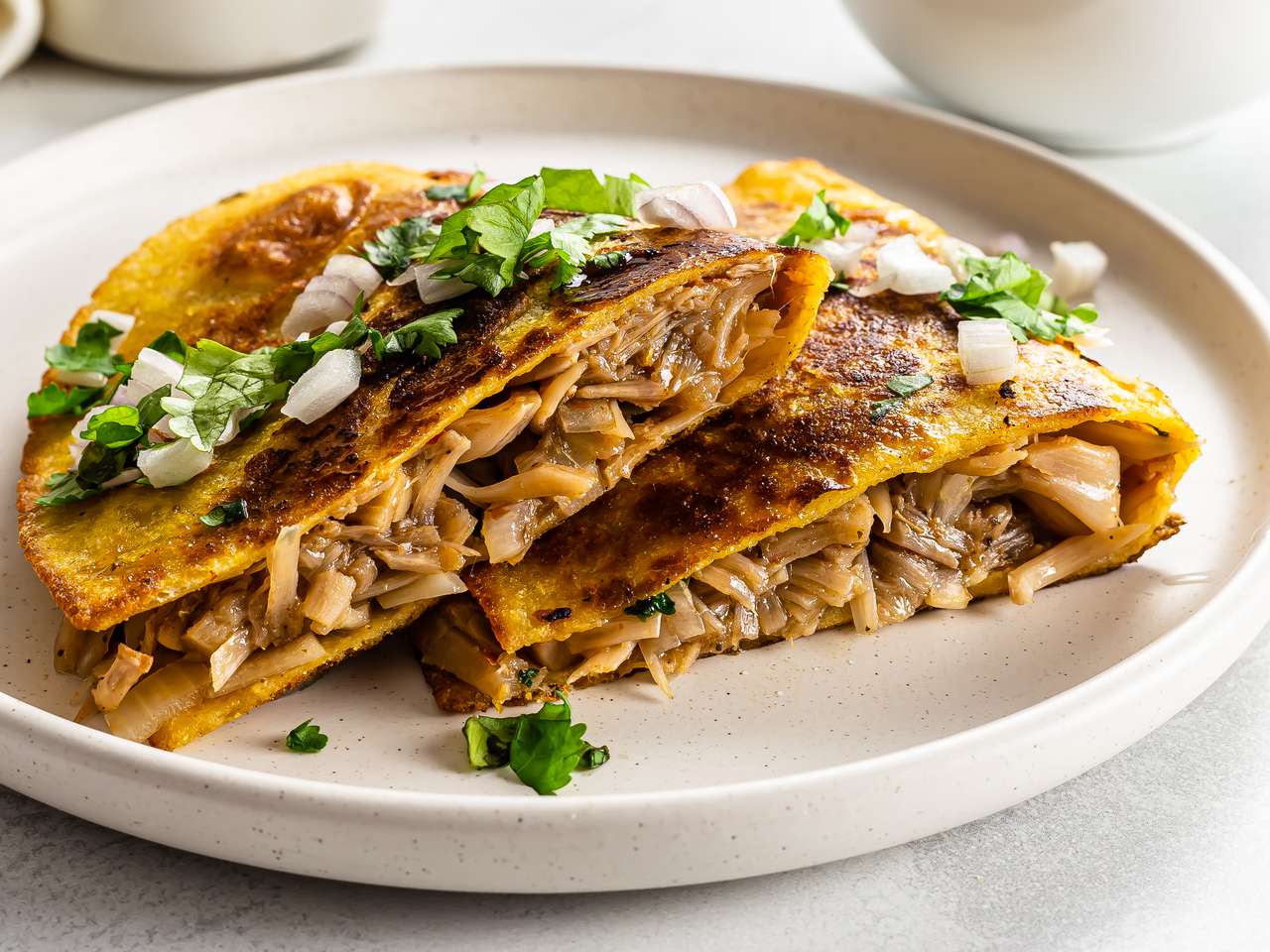 Vegan Jackfruit Birria Tacos | Foodaciously