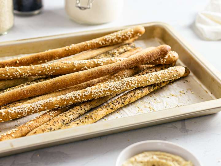 Sourdough Bread Sticks [Sourdough Grissini] - The Pantry Mama