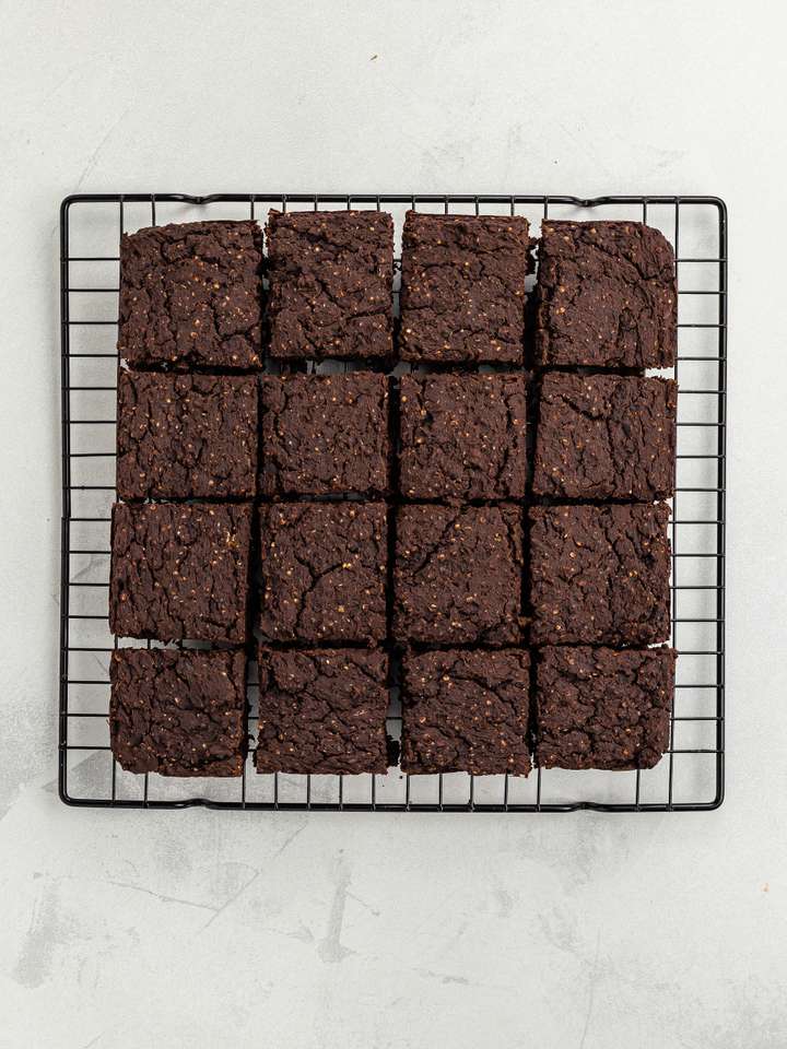 HighProtein Hemp Seed Brownies Foodaciously