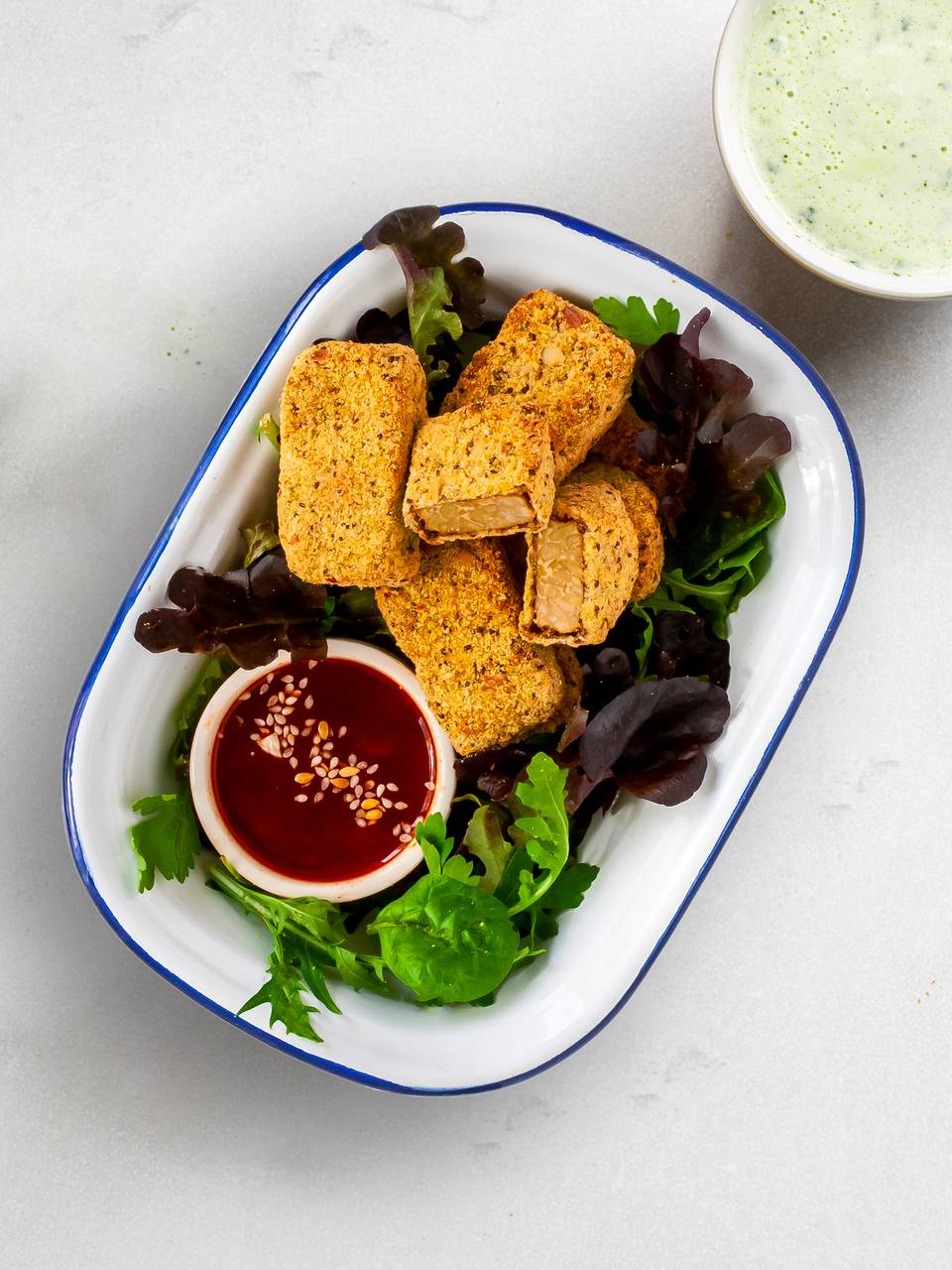 Buffalo Tempeh Foodaciously