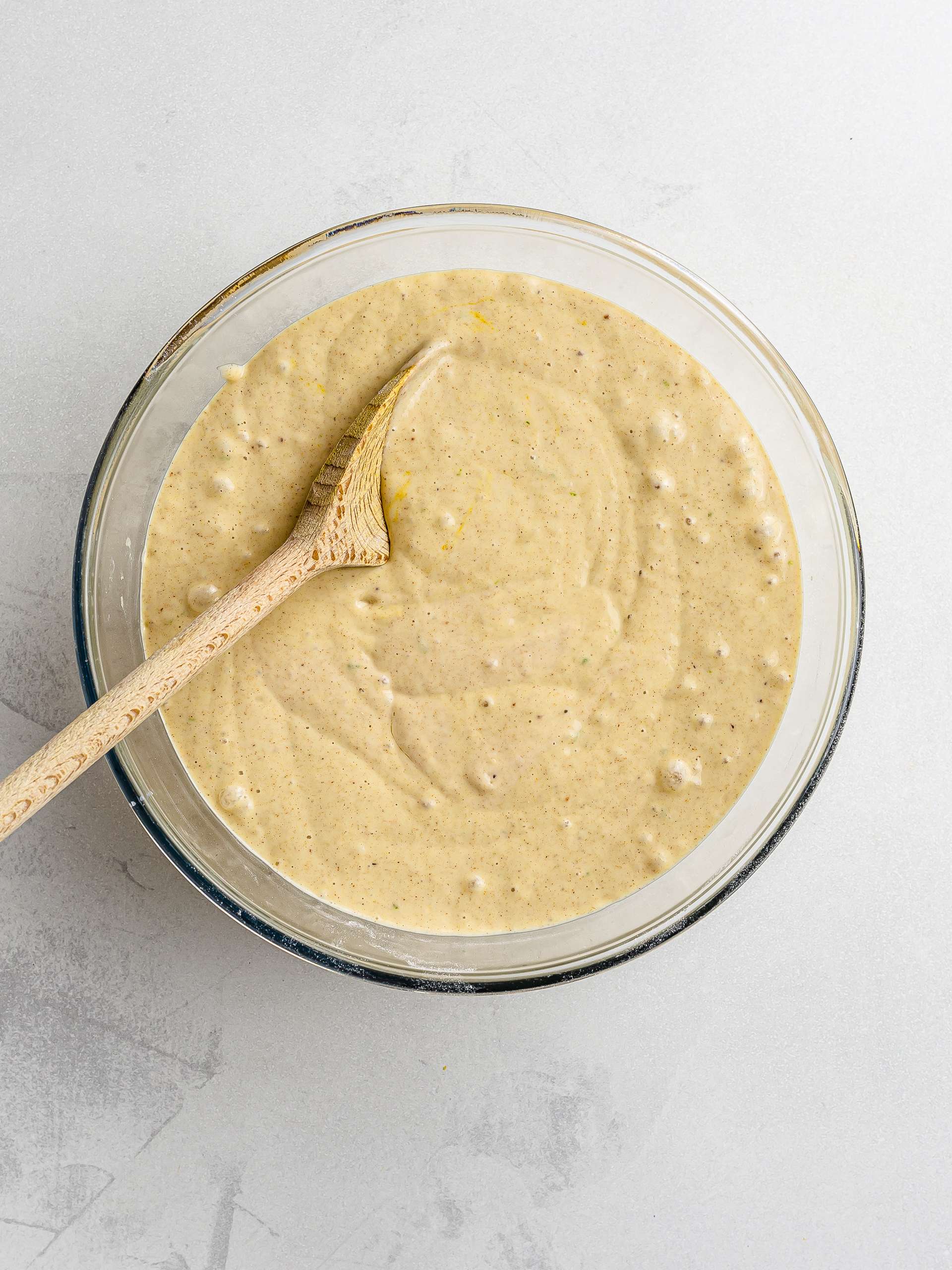 vegan haitian rum cake batter