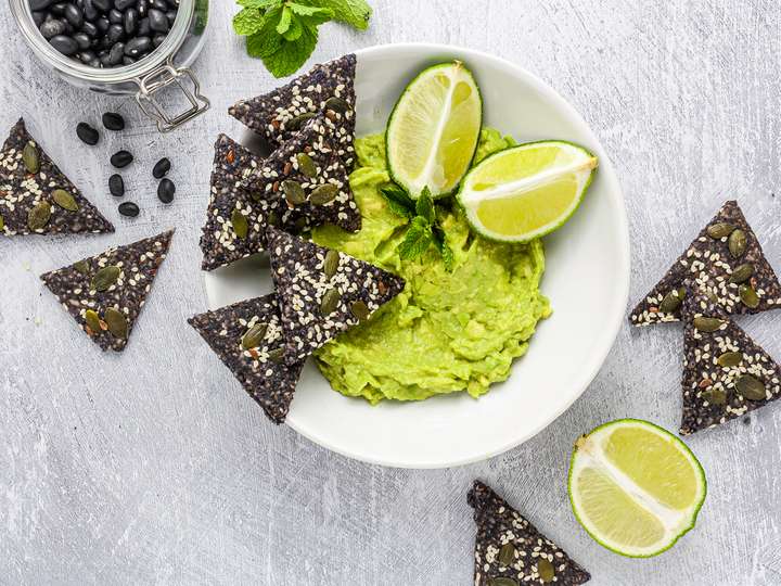 Homemade Black Bean Chips Recipe Foodaciously