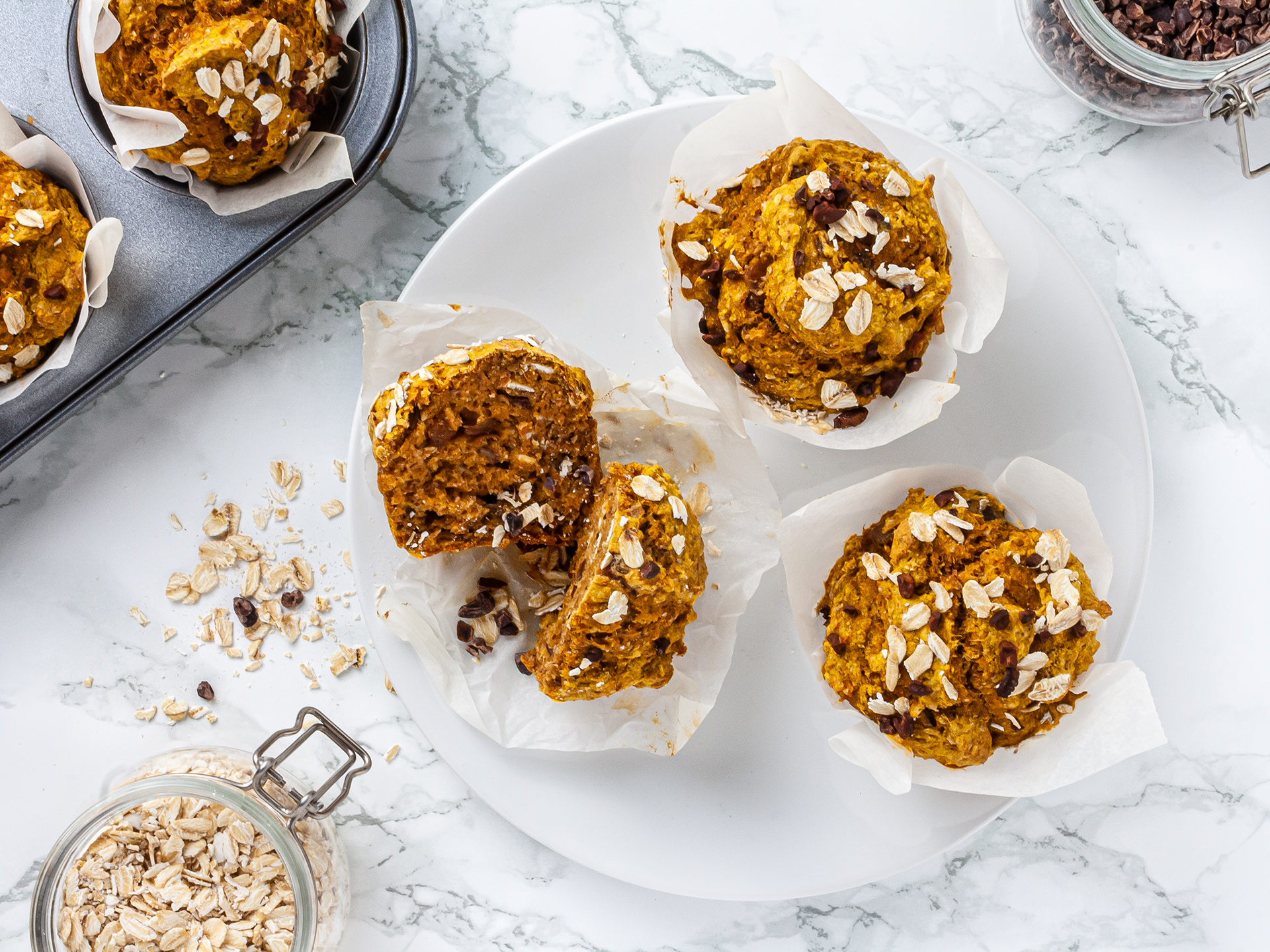 Low Fat Pumpkin Muffins Recipe